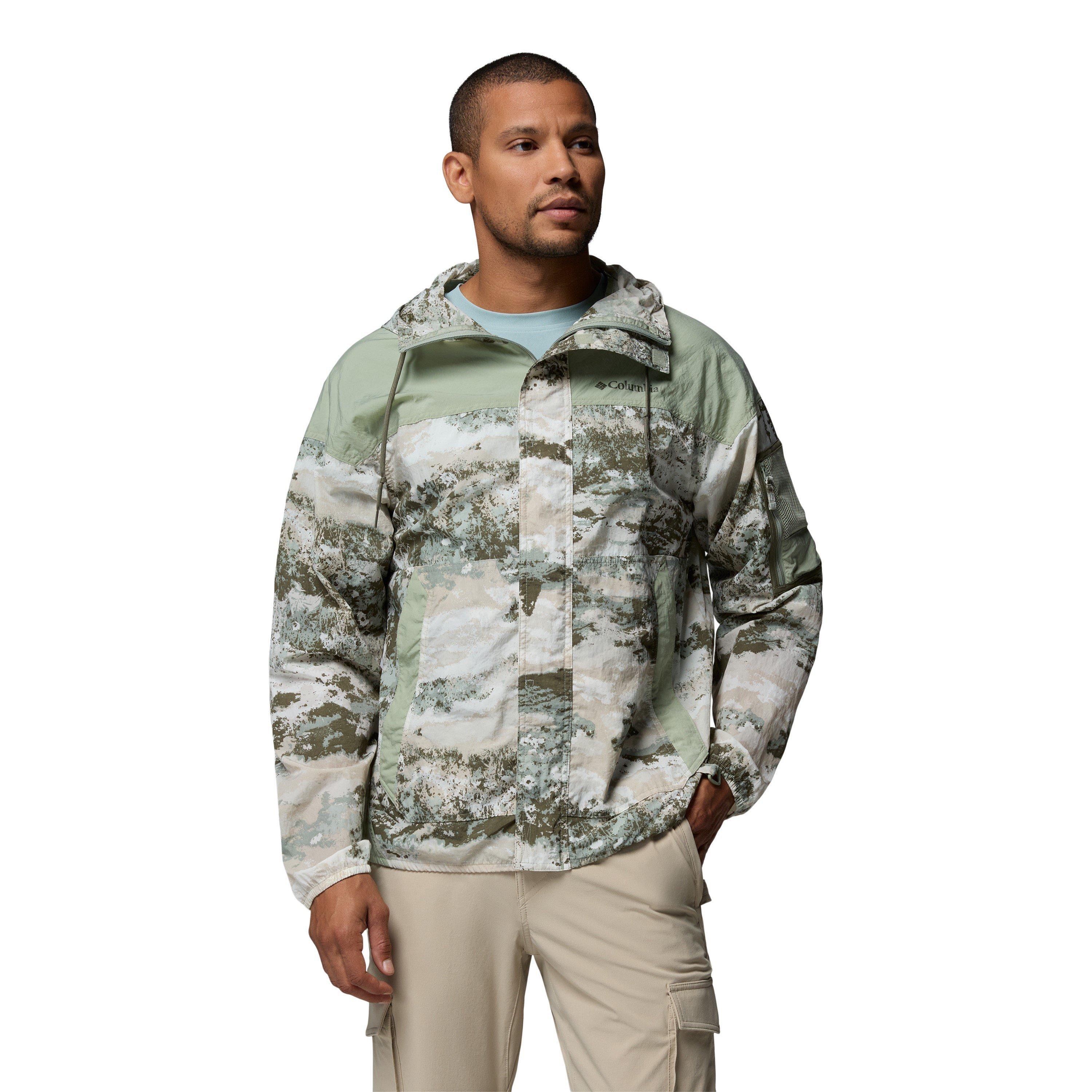 Columbia Men's Challenger™ Ii Windbreaker - Safari Fieldaze - Large