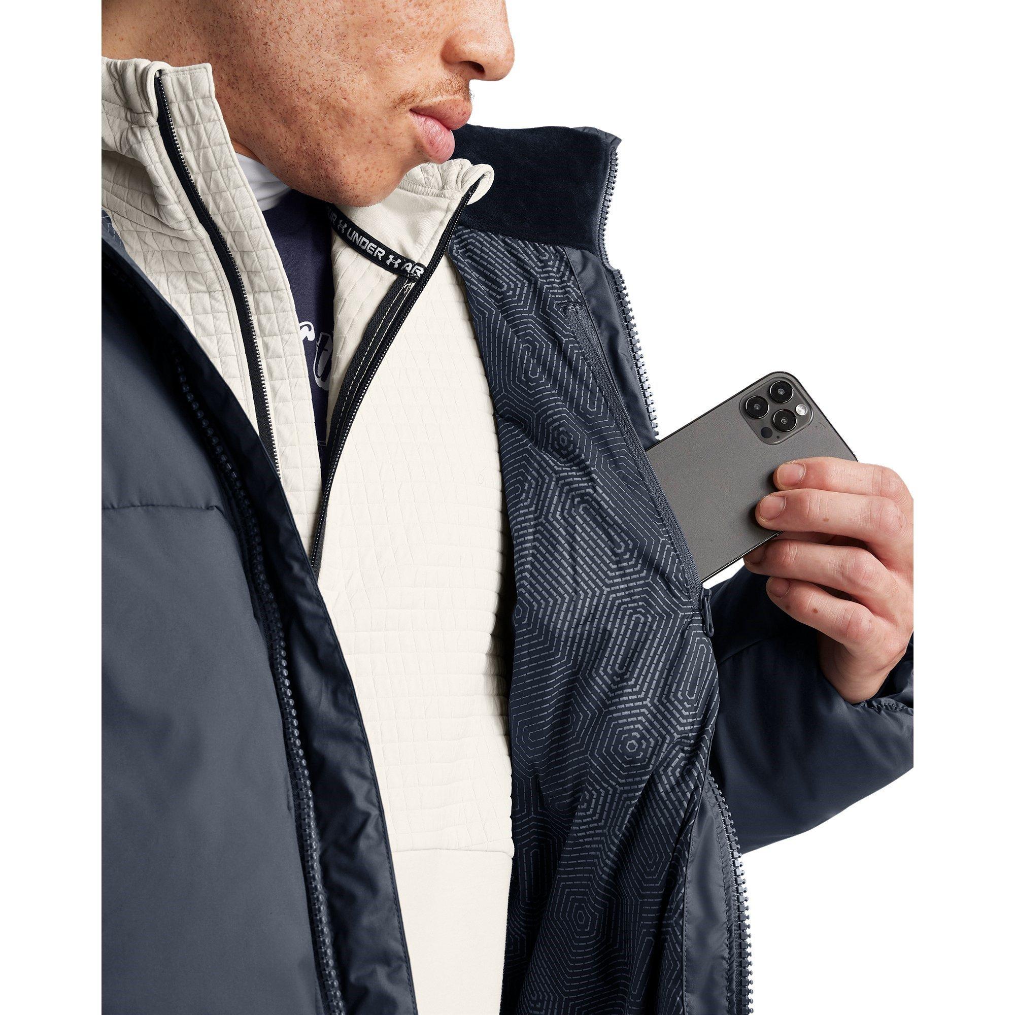 Gray - Under Armour - Heavyweight Puffer Jacket - 5