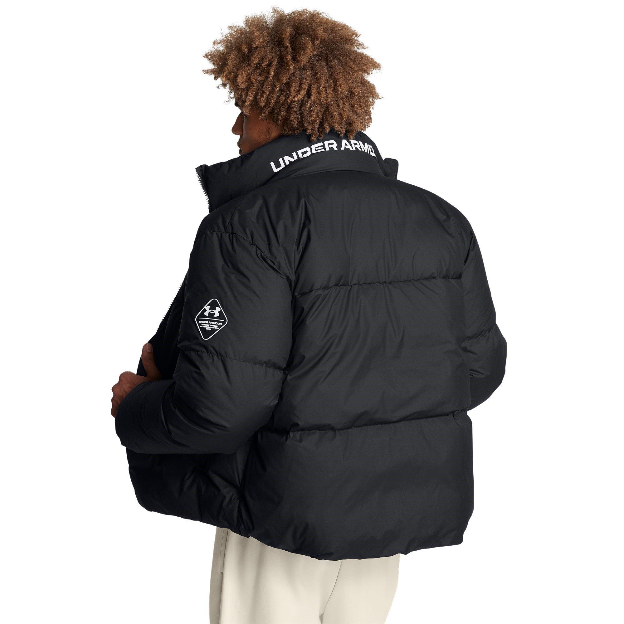 Black - Under Armour - Men's Quilted Water-Repellent Puffer Jacket - 4