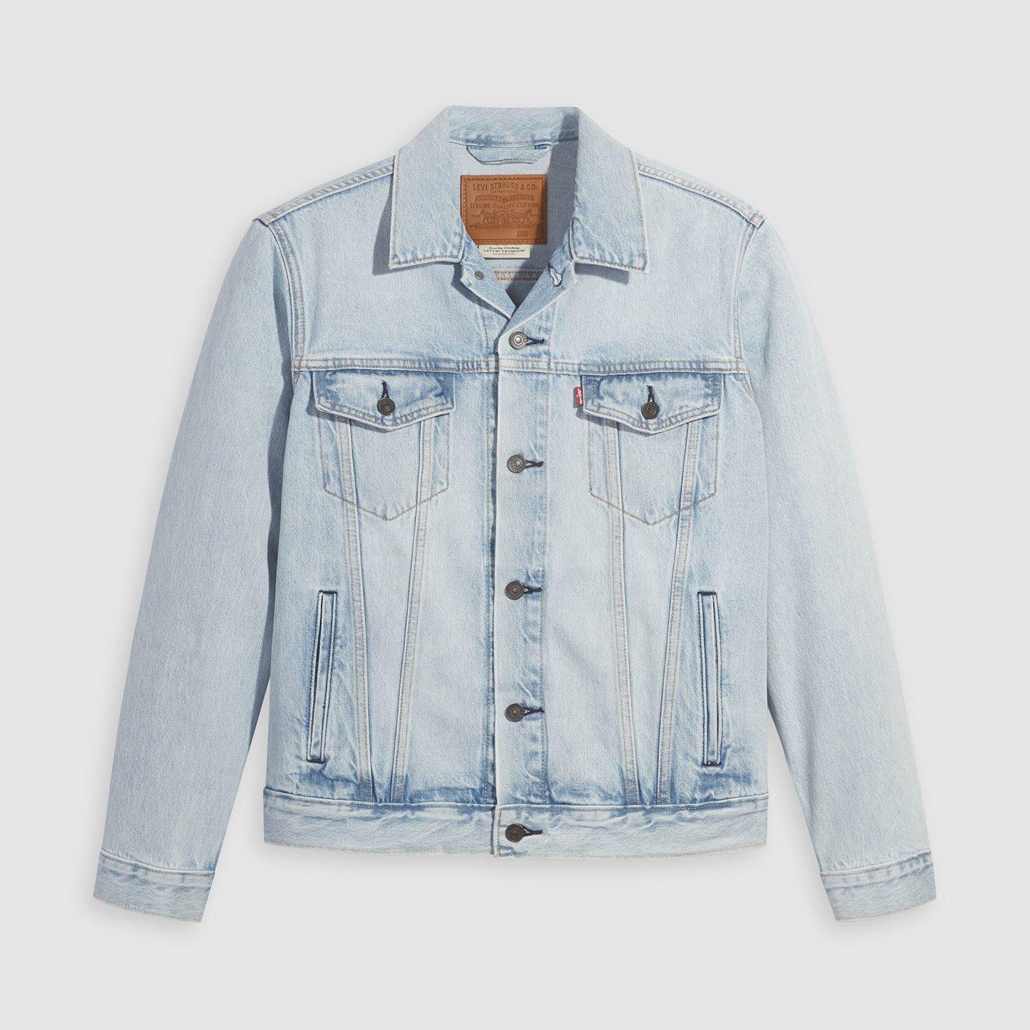 Levis Men's The Trucker Jacket New Light T - Light Trucker - XL