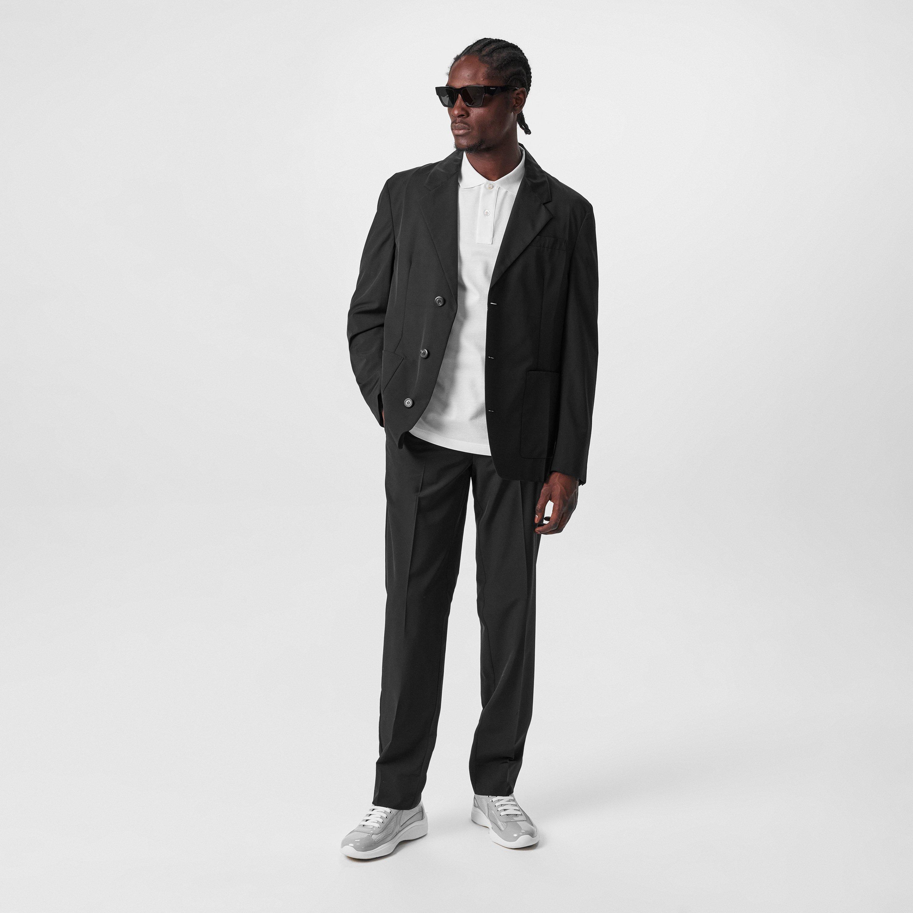 Black - Prada - Men's Travel Crease-Resistant Blazer - 6