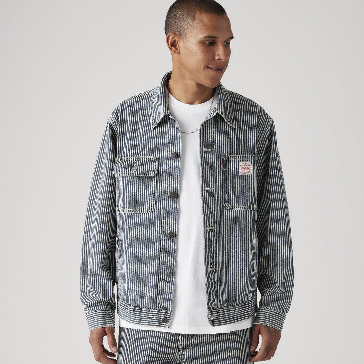 Stripe Trucker - Levis - Levis Trucker Jacket Sn99 - 4