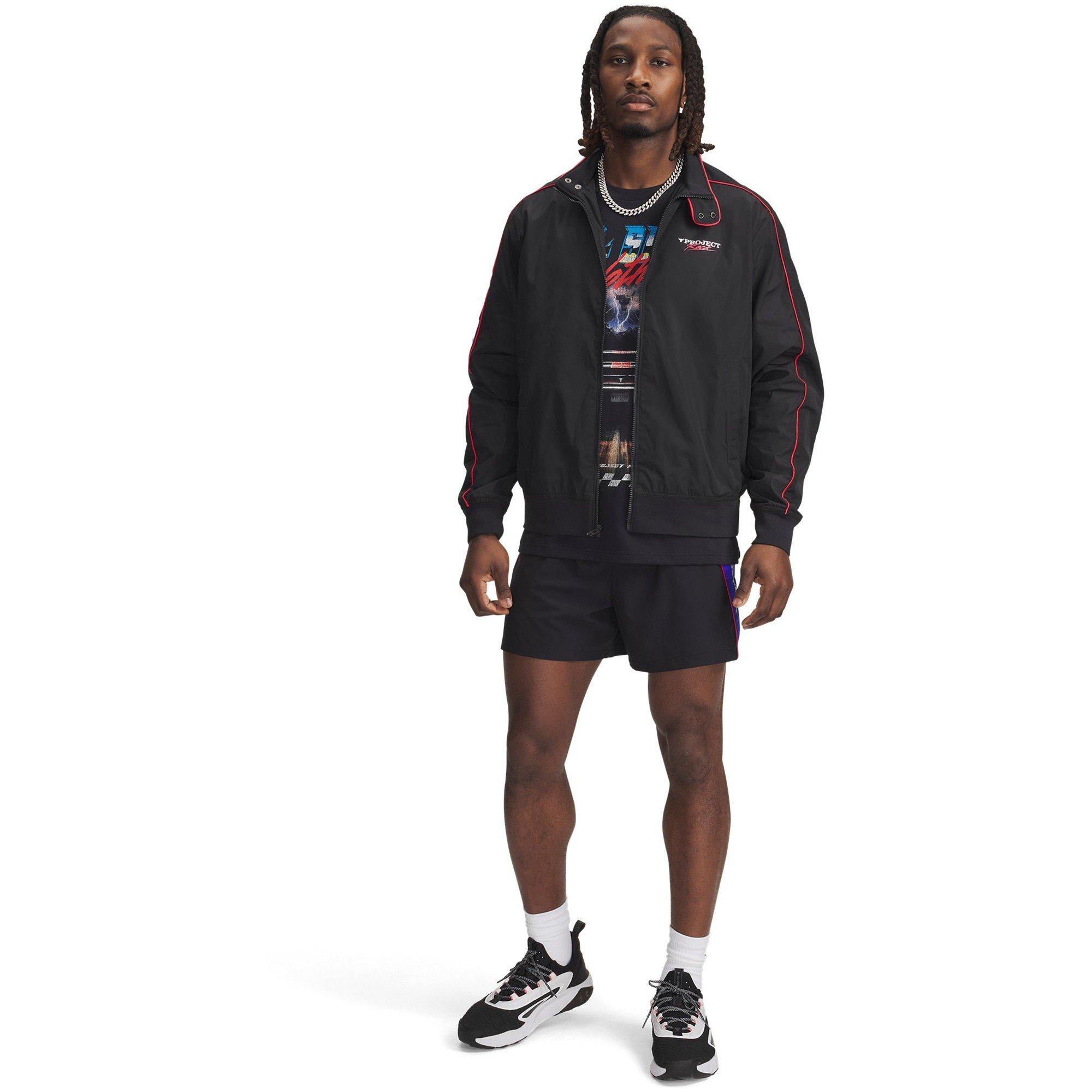 Black - Under Armour - UA Pjt Rck Warmup Jk Sn99 - 4
