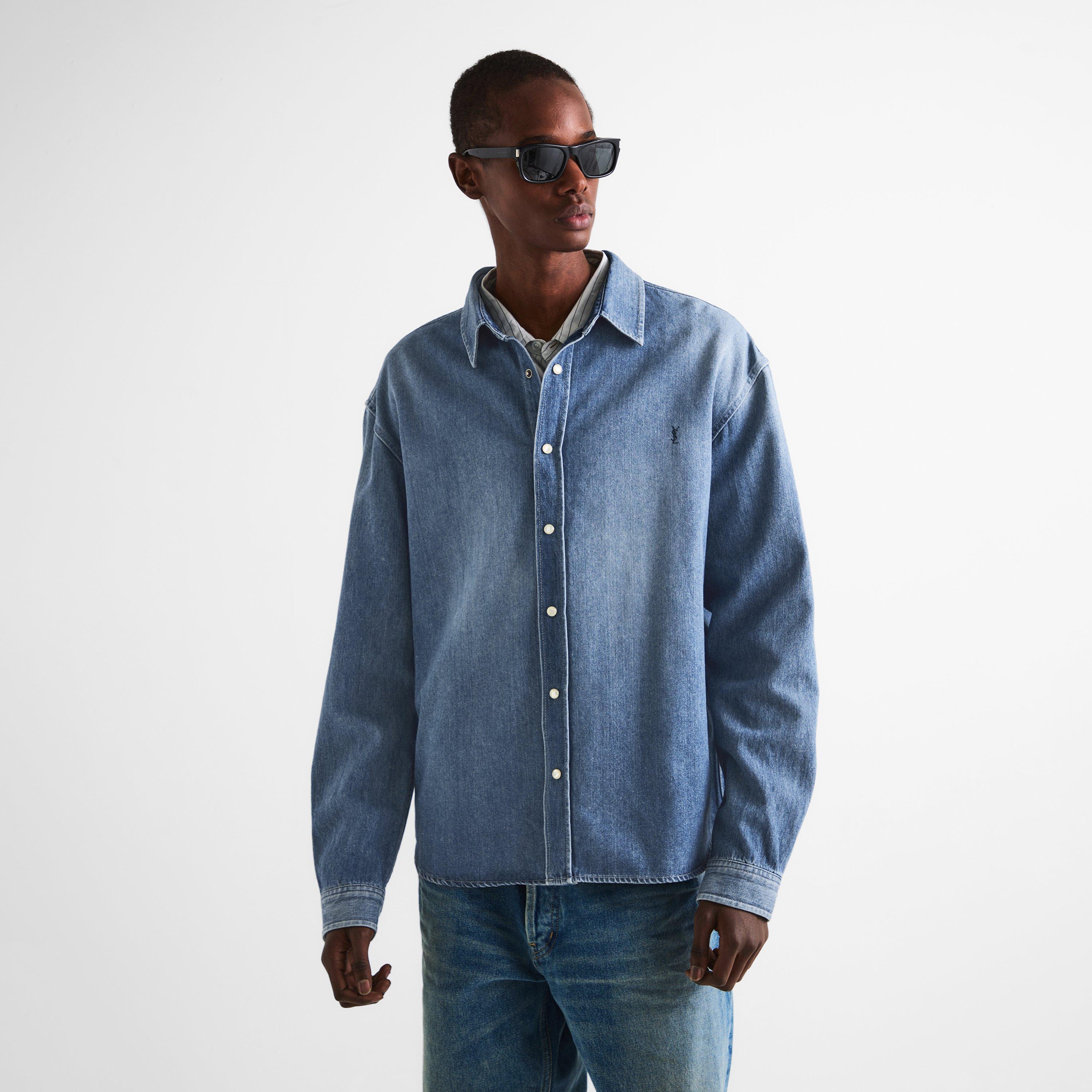 Blue - Saint Laurent - Saint Denim OS Sn62 - 3