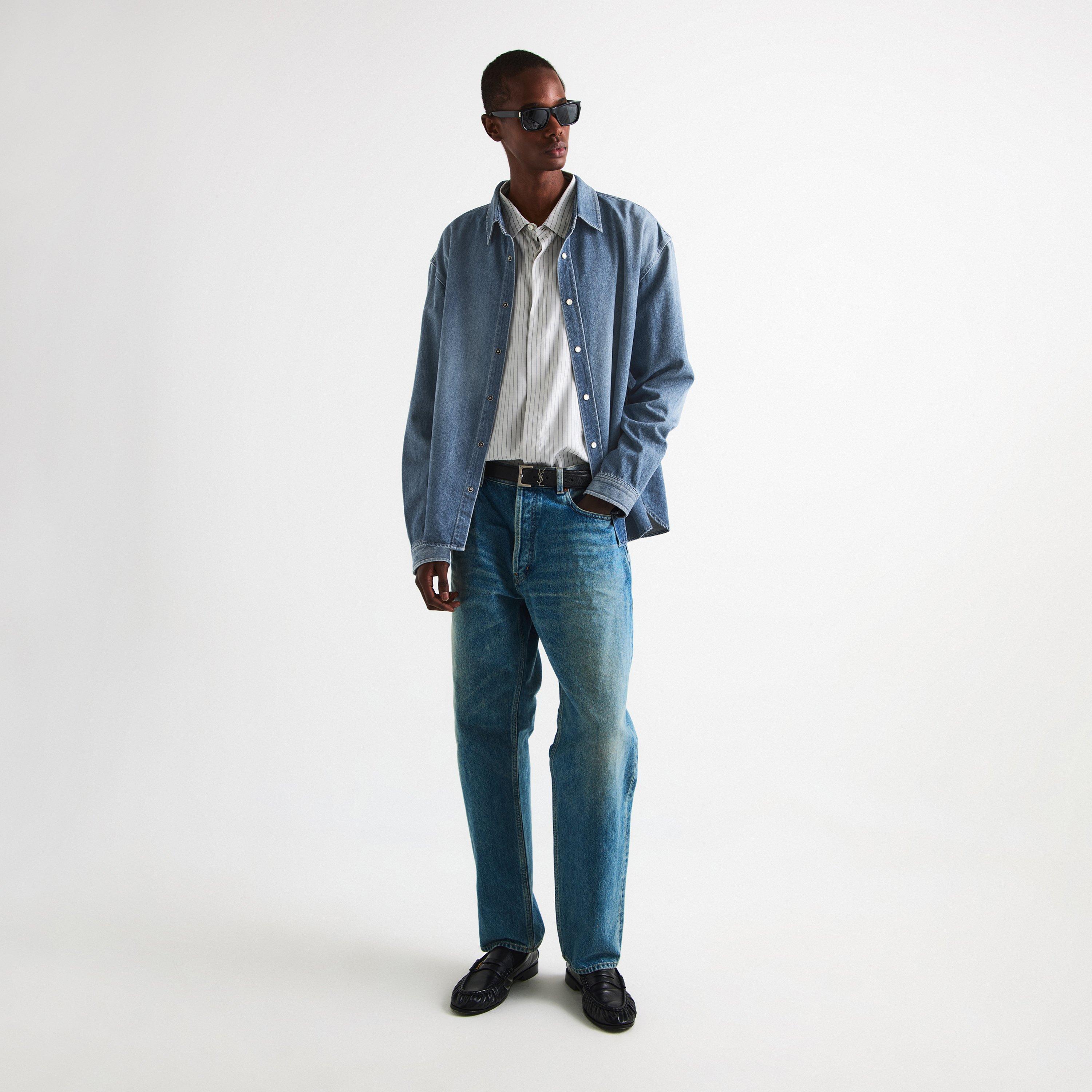 Blue - Saint Laurent - Saint Denim OS Sn62 - 6