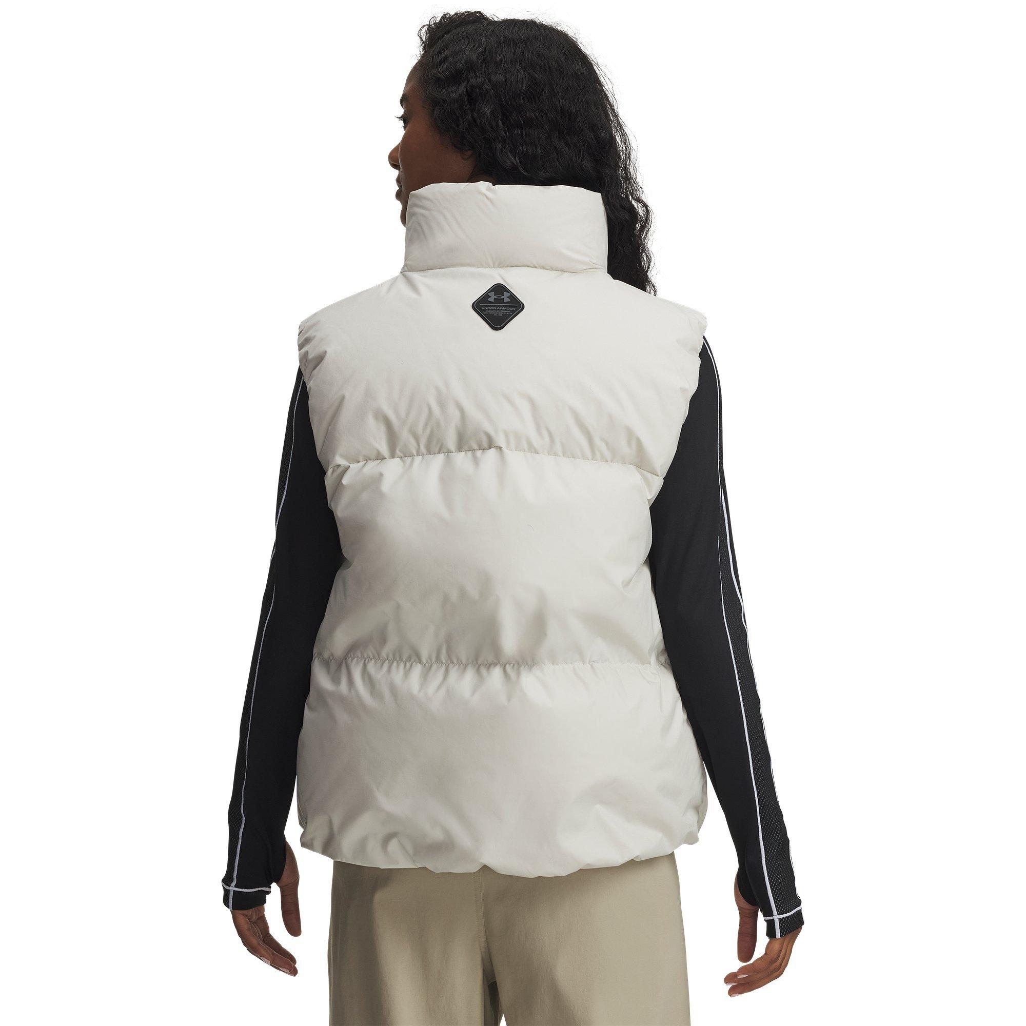 White - Under Armour - Women's Limitless Down Puffer Gilet - 2