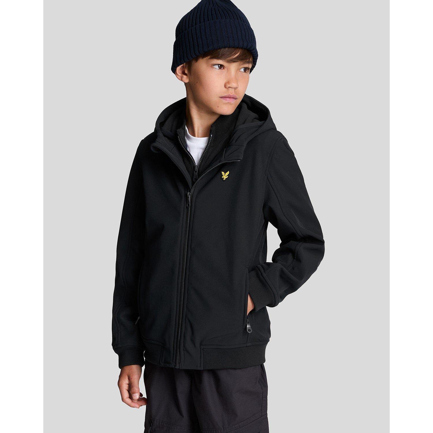 Noir Z865 - Lyle and Scott - Kids' Softshell Jacket - 2