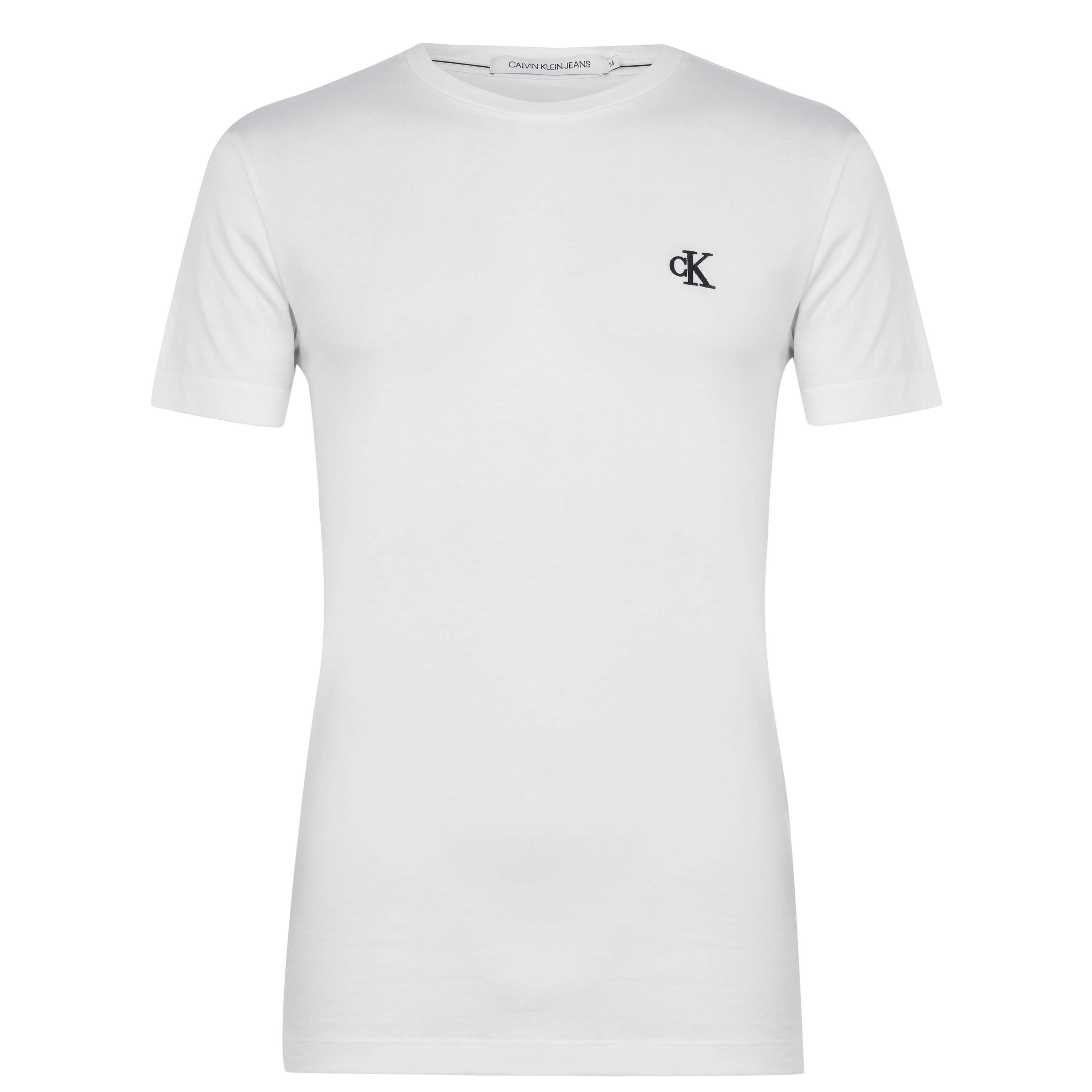 Calvin Klein Jeans Men's Calvin Essential T Shirt - Bright White - 2XS