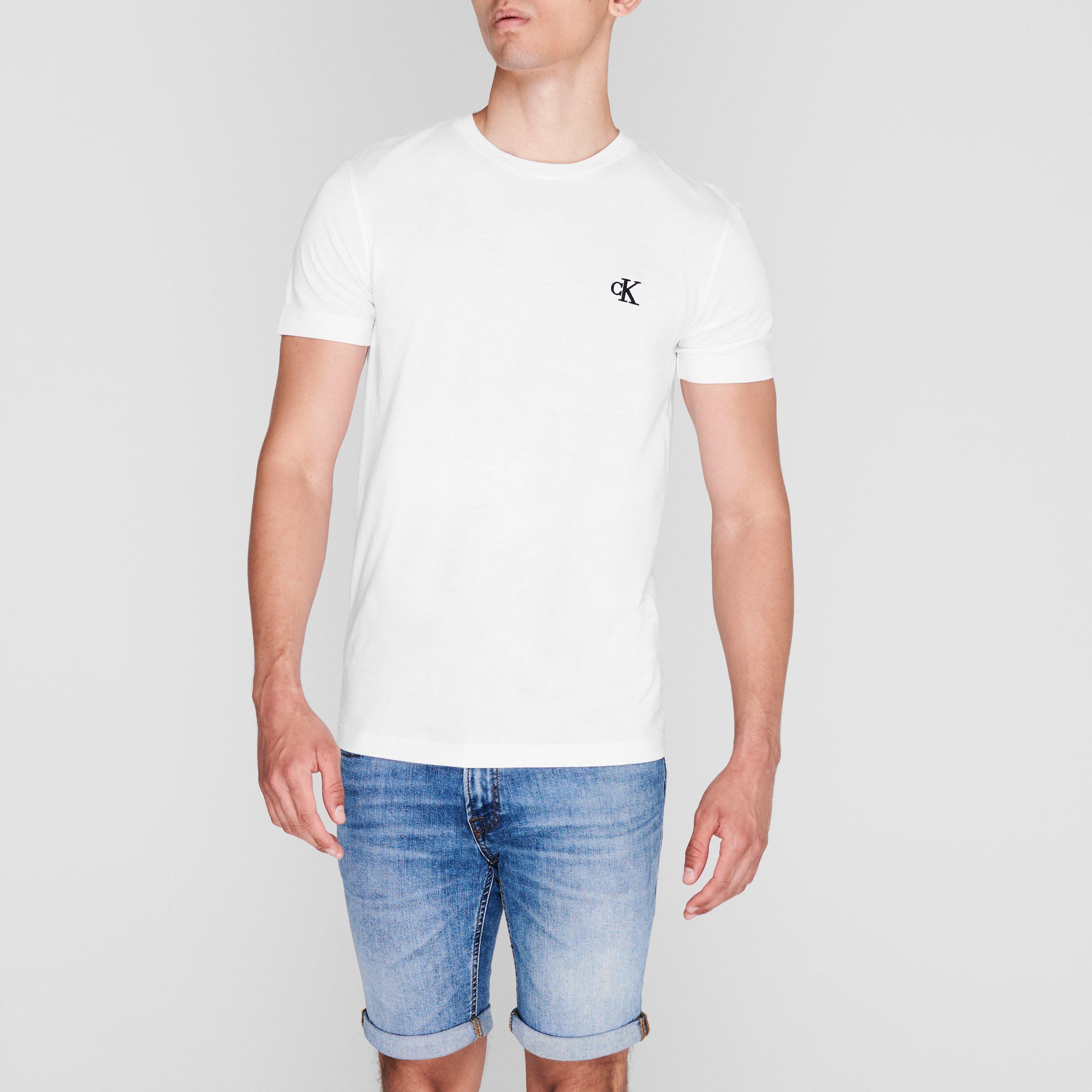 Bright White - Calvin Klein Jeans - Essential T Shirt - 3