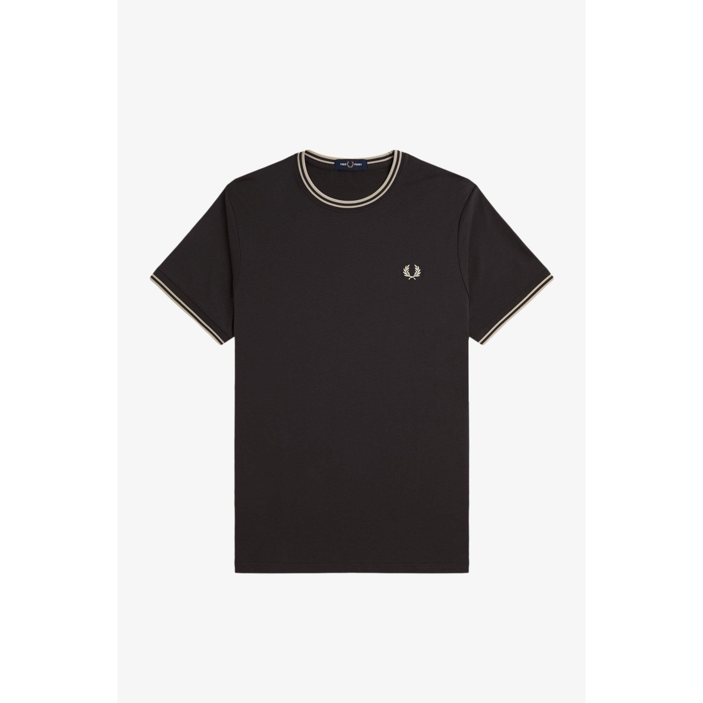 【FRED PERRY】The Twin Topped shirt Fred Perry Twin Tipped T-Shirt | Flannels