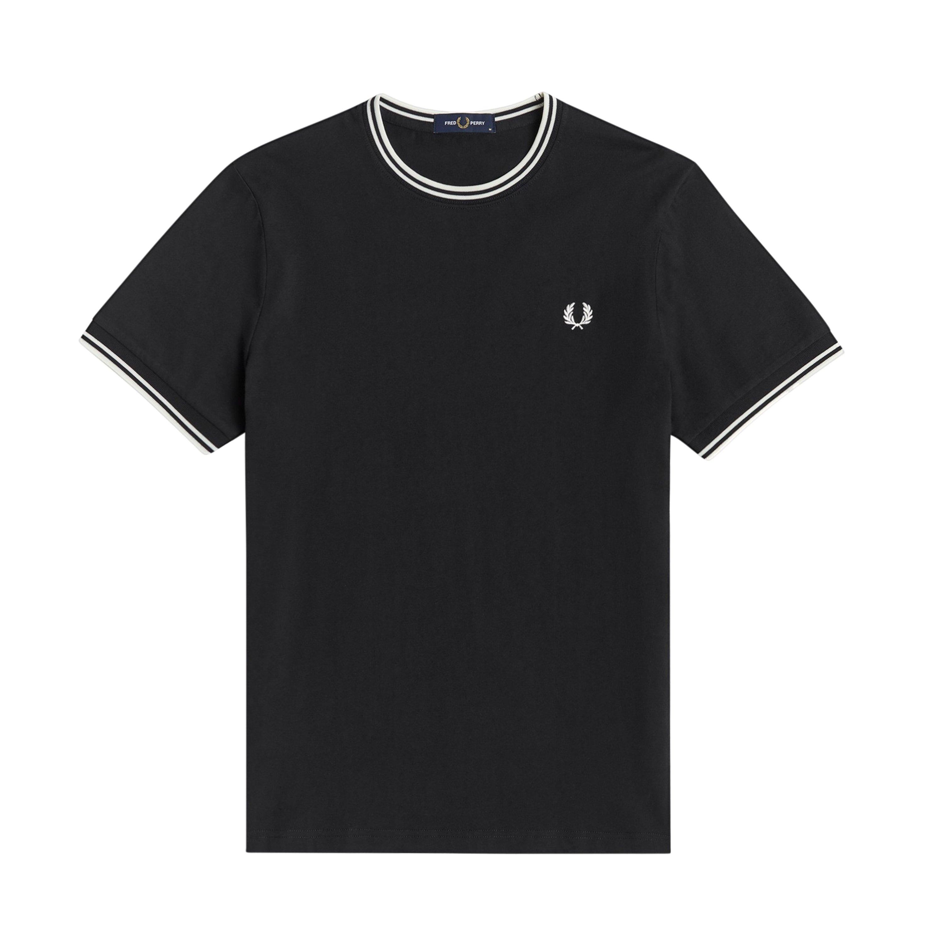Black 102 - Fred Perry - Twin Tipped T-Shirt - 9
