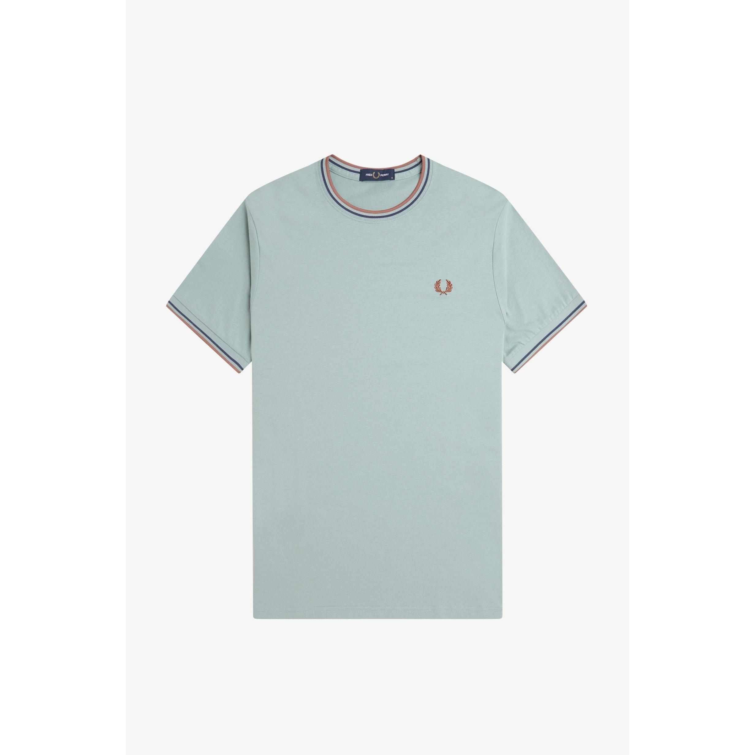 Silver Blue Y26 - Fred Perry - Twin Tipped T-Shirt - 3