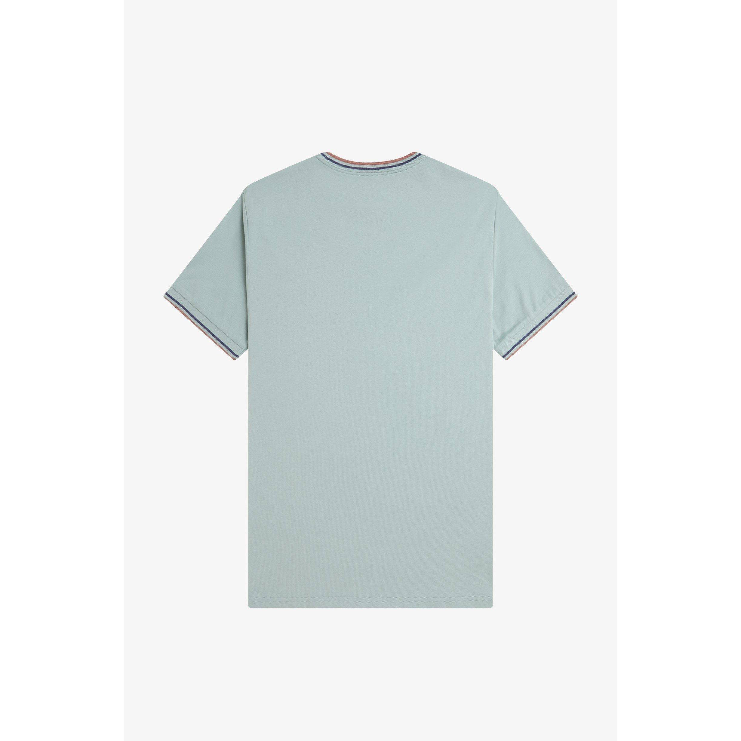 Silver Blue Y26 - Fred Perry - Twin Tipped T-Shirt - 4