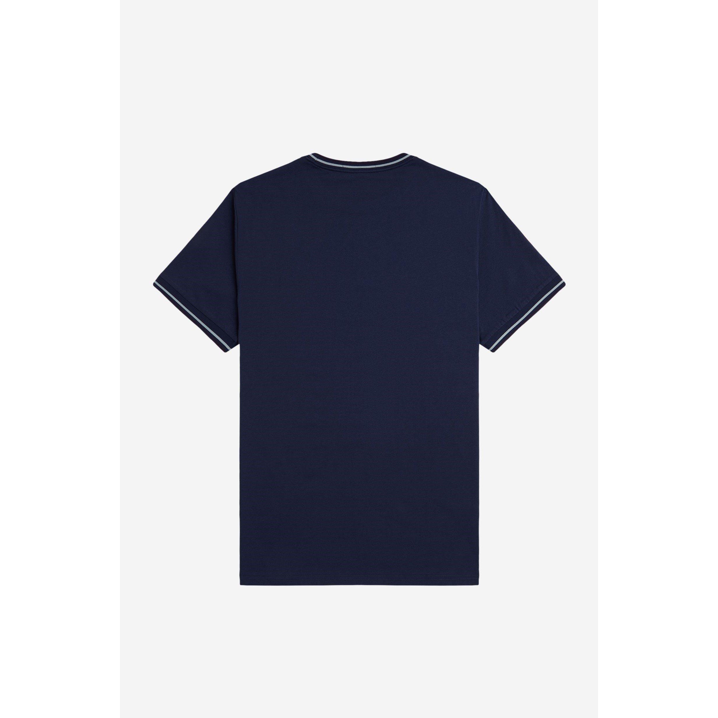 Tennis Blue Y21 - Fred Perry - Twin Tipped T-Shirt - 4