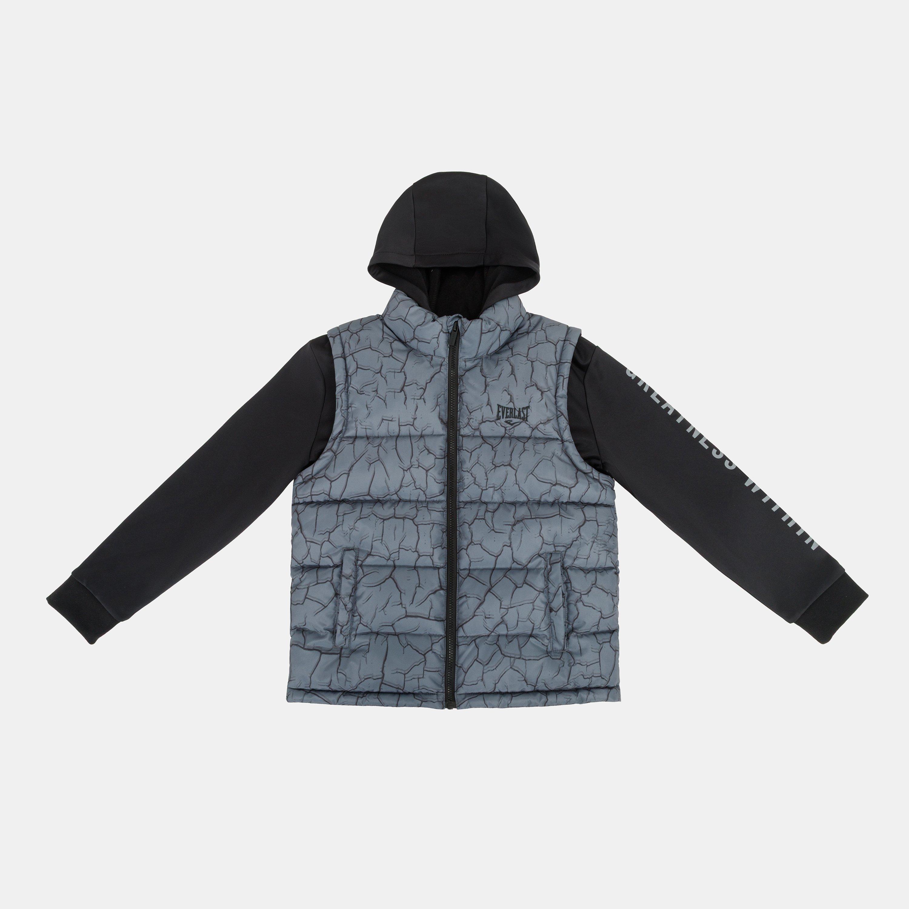 Crack Charcoal - Everlast - Hybrid Jacket Junior Boys - 1