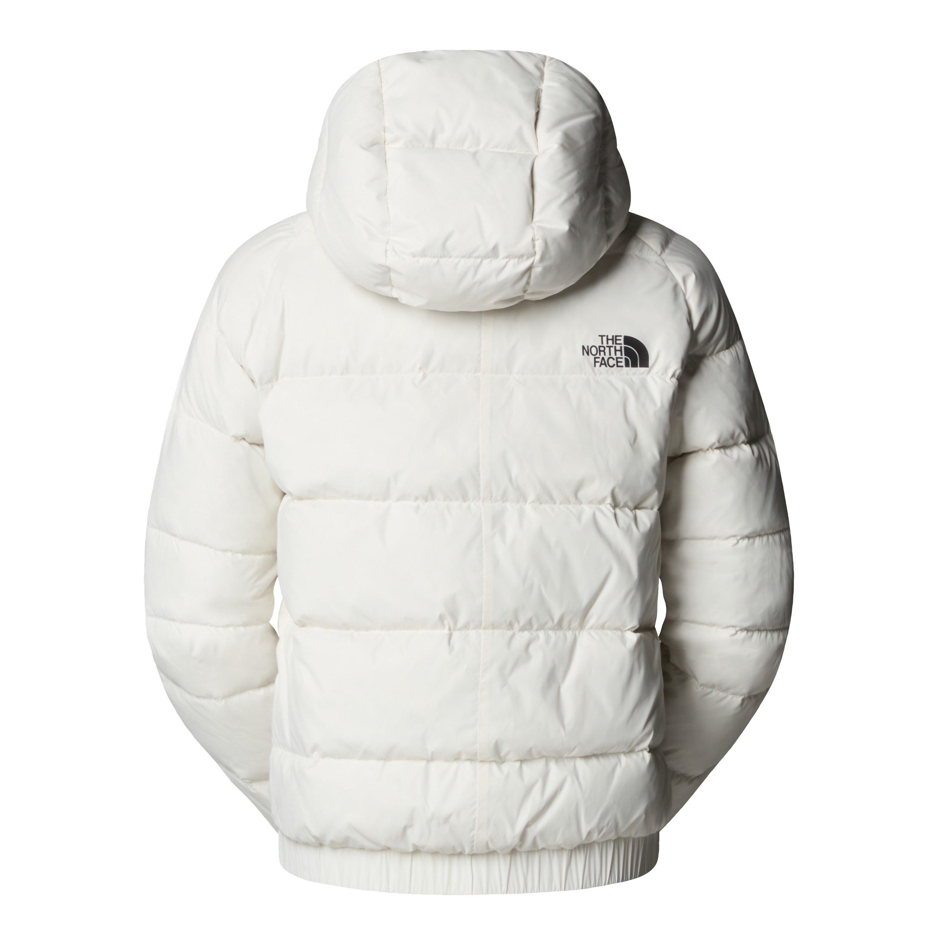 White Dune - The North Face - Women's Hyalite Water Resistant Down Short Puffer Jacket - 2