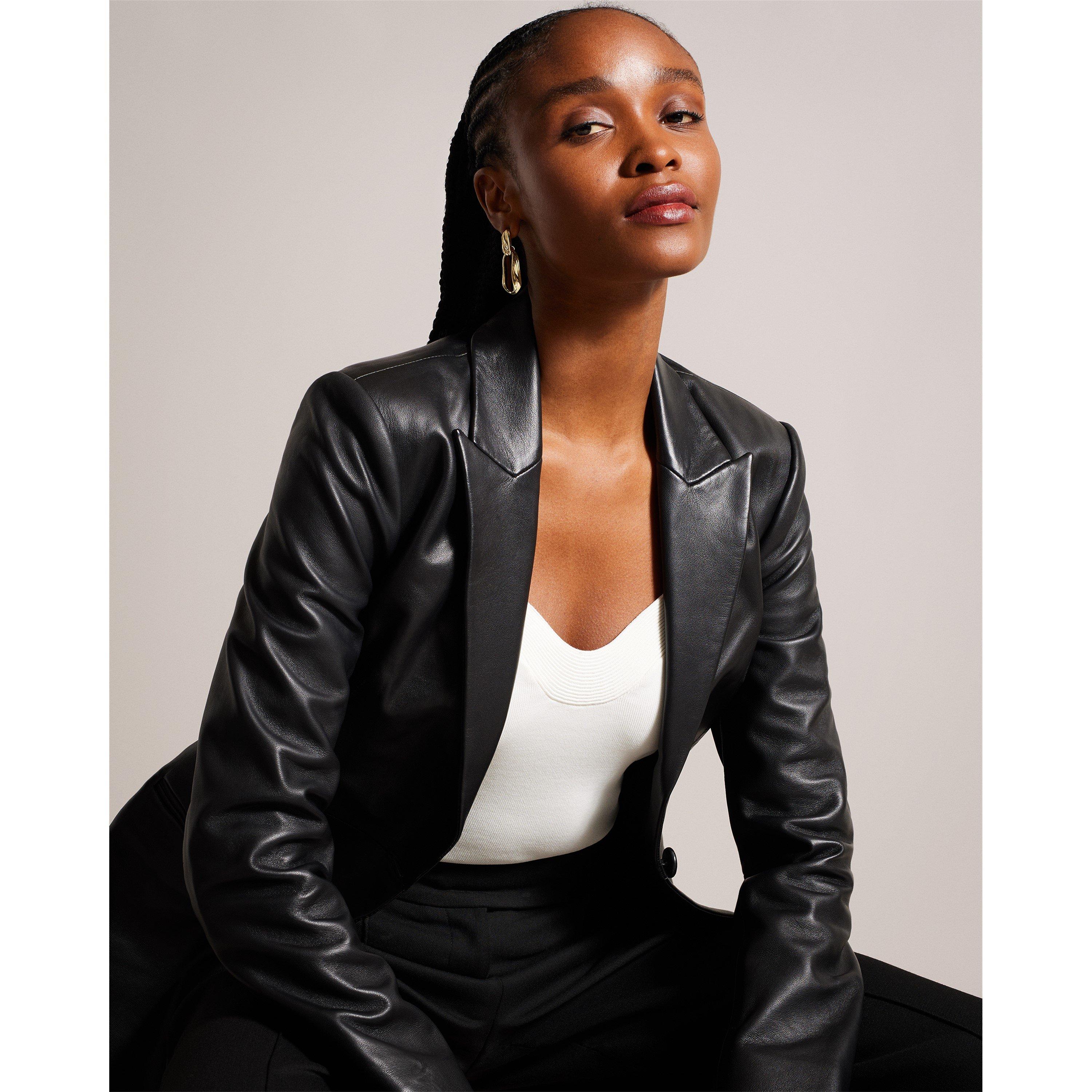 Schwarz - Ted Baker - Melliie Single Breasted Blazer - 2