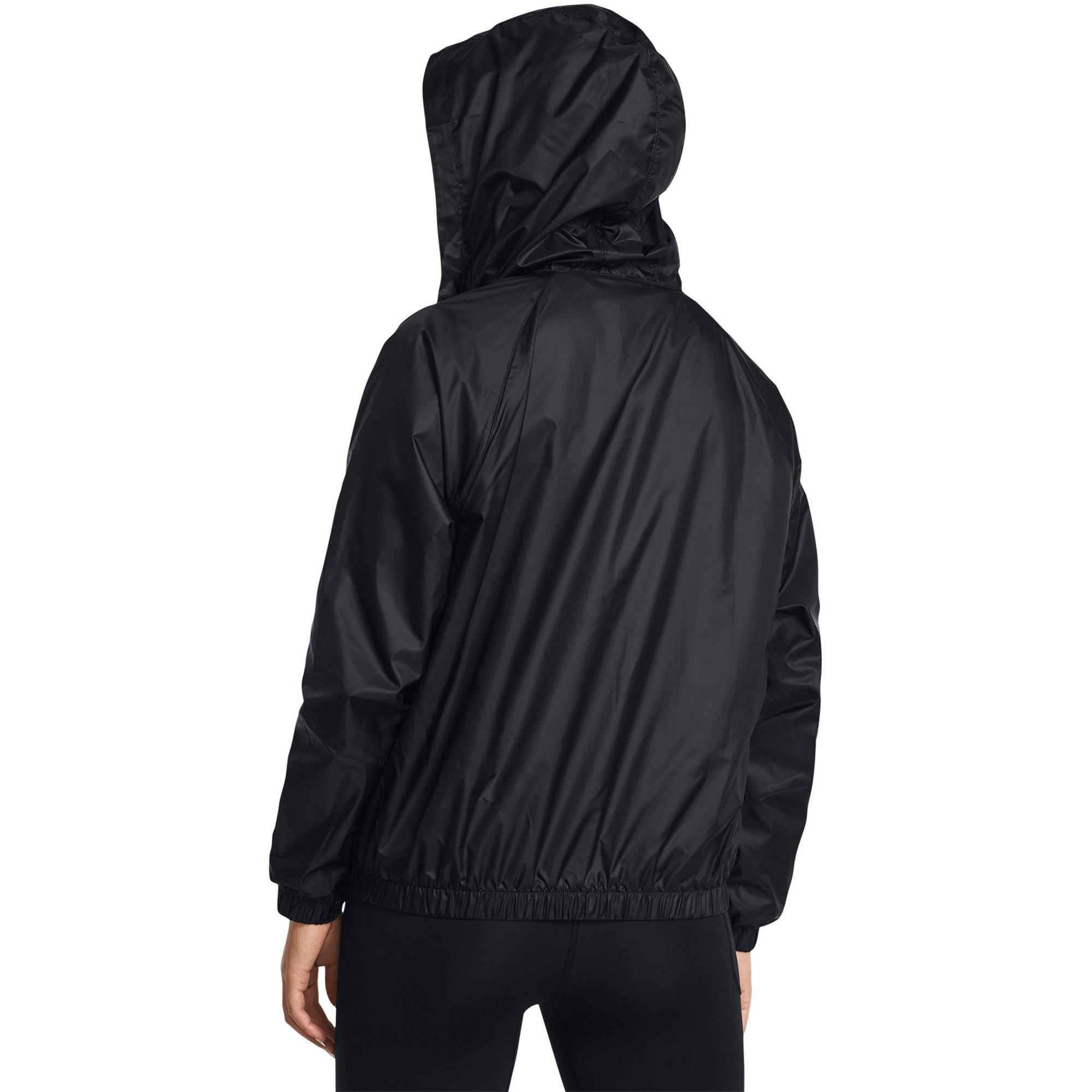 Black - Under Armour - Under Armour Ua Rival Sport Windbreak Jkt Windbreaker Womens - 4
