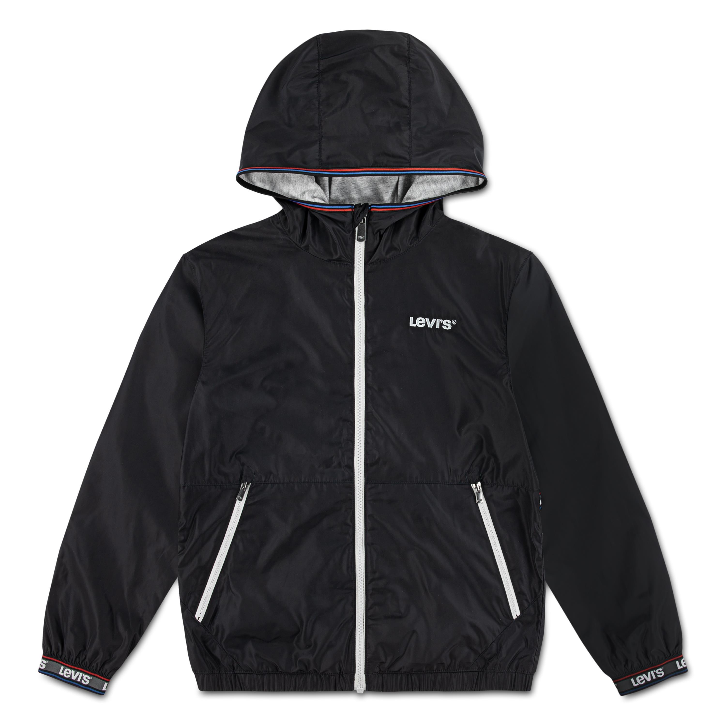 Jet Black G52 - Levis - Kids' Levi's Weather Resistant Lightweight Windbreaker - 1