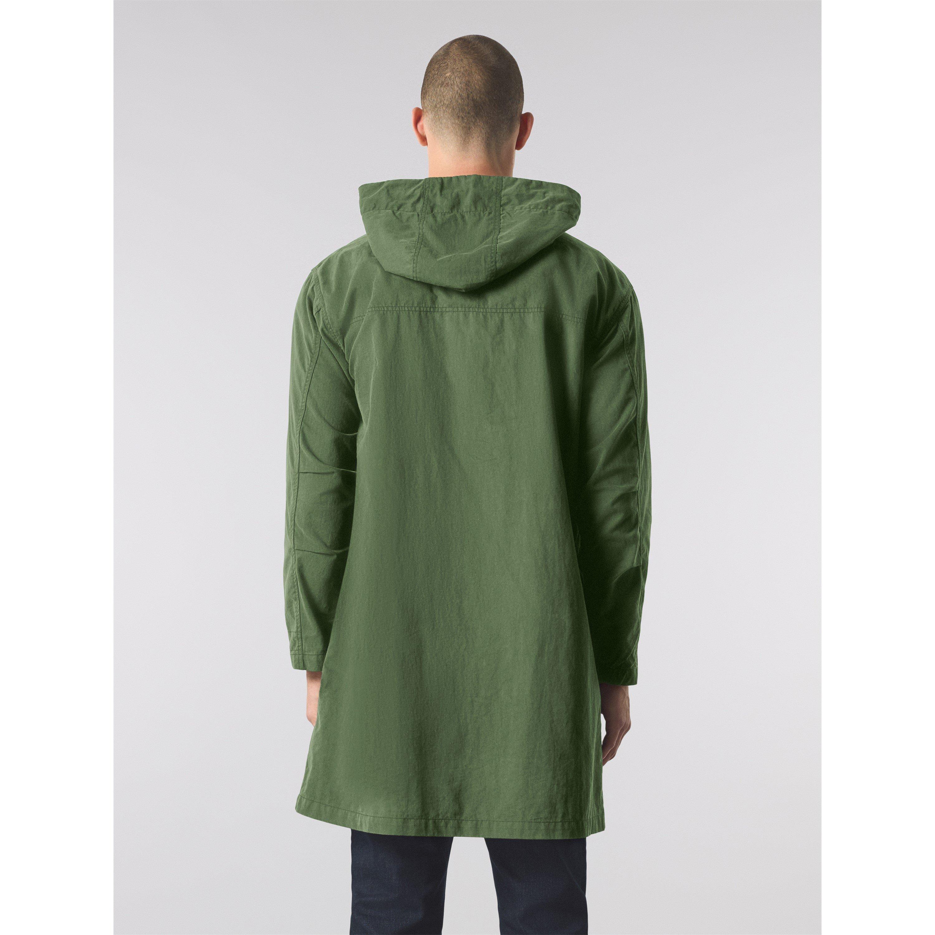 Khaki - Pretty Green - Men's Feltham Military-Inspired Hooded Parka - 3