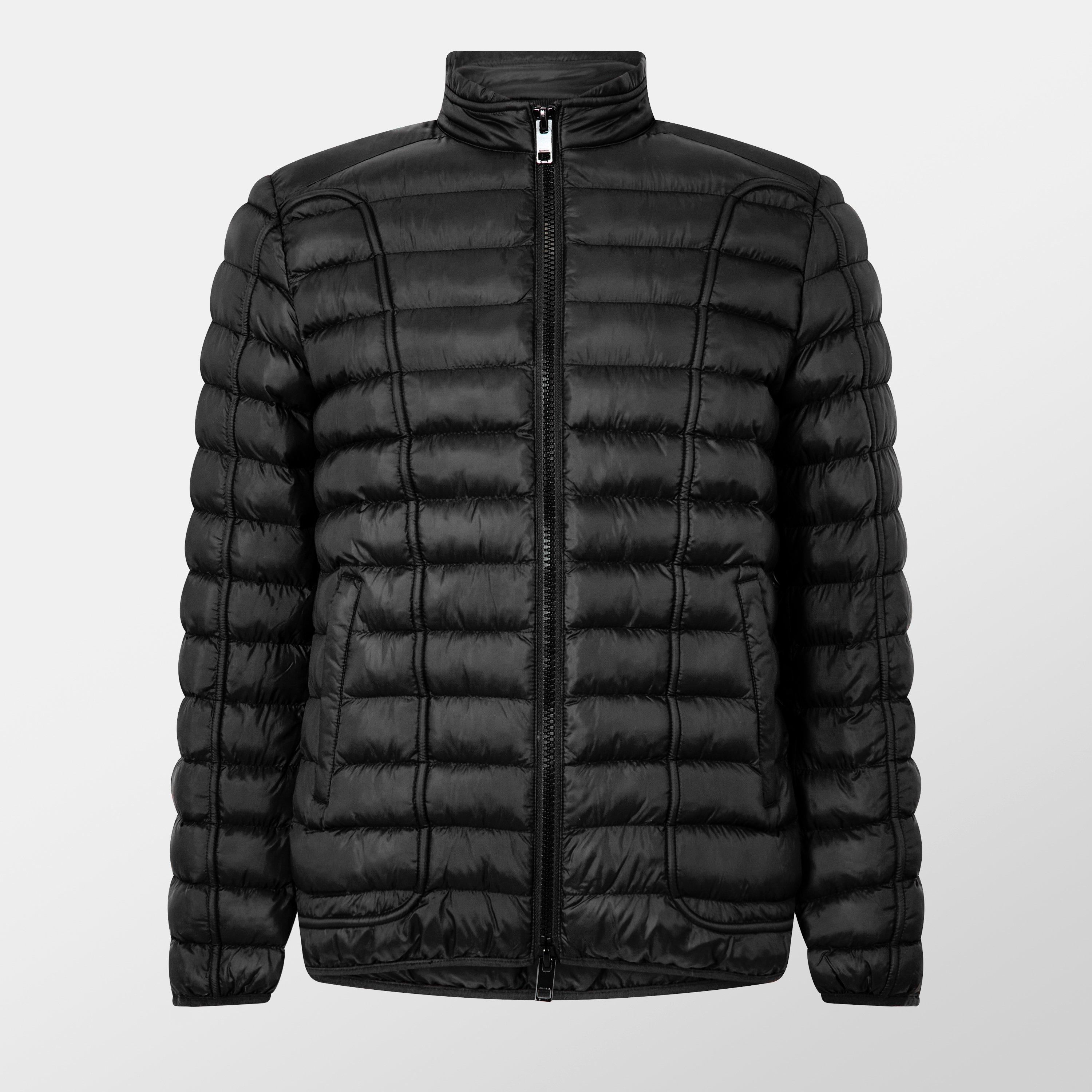 Diesel Men's Hawkyl Toggle Weather-Resistant Duffle Coat - Black Black - XS (44)