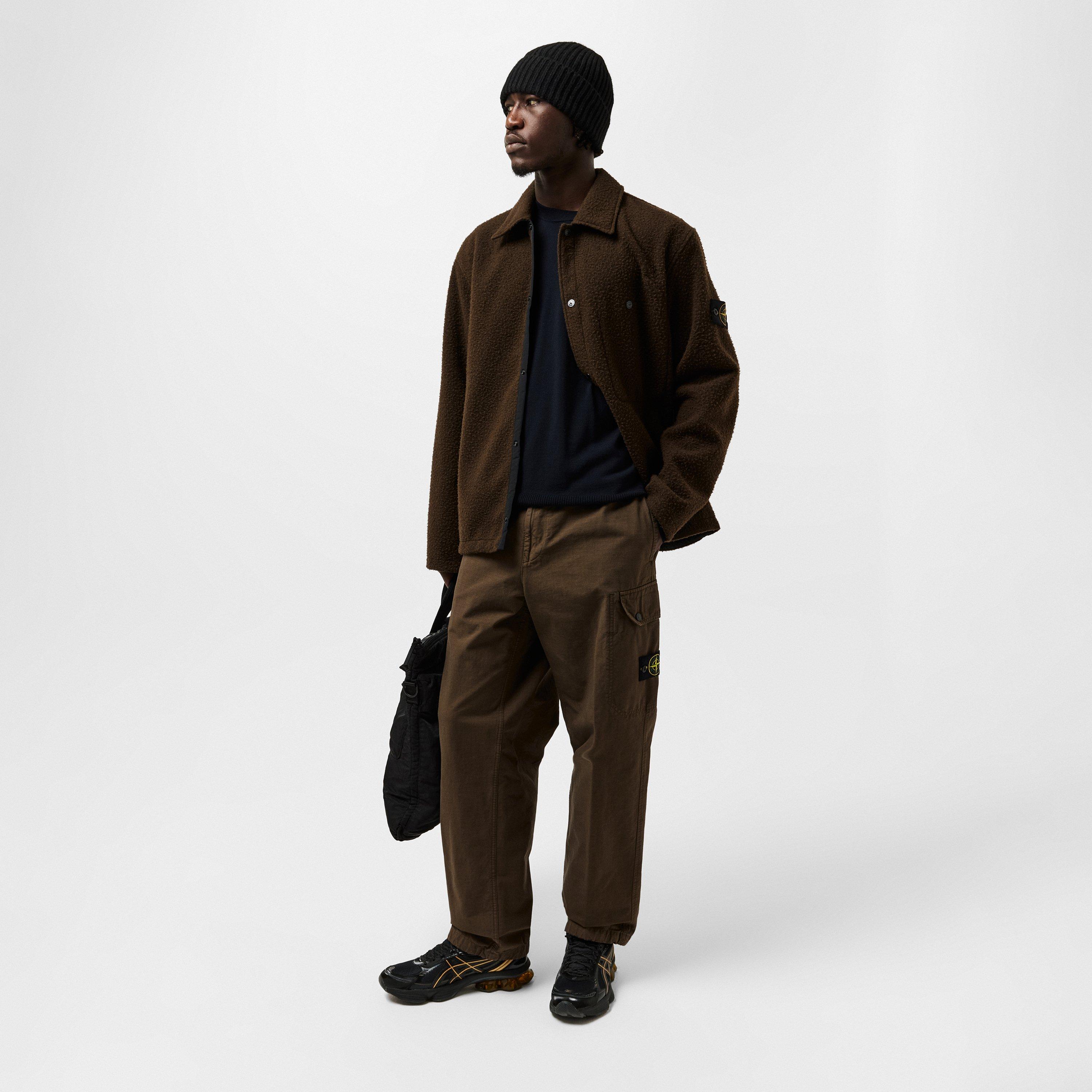 Stone Island Men's Wool Overshirt | Cruise Fashion