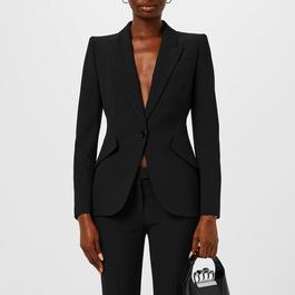 Alexander McQueen Peak Shoulder Jacket