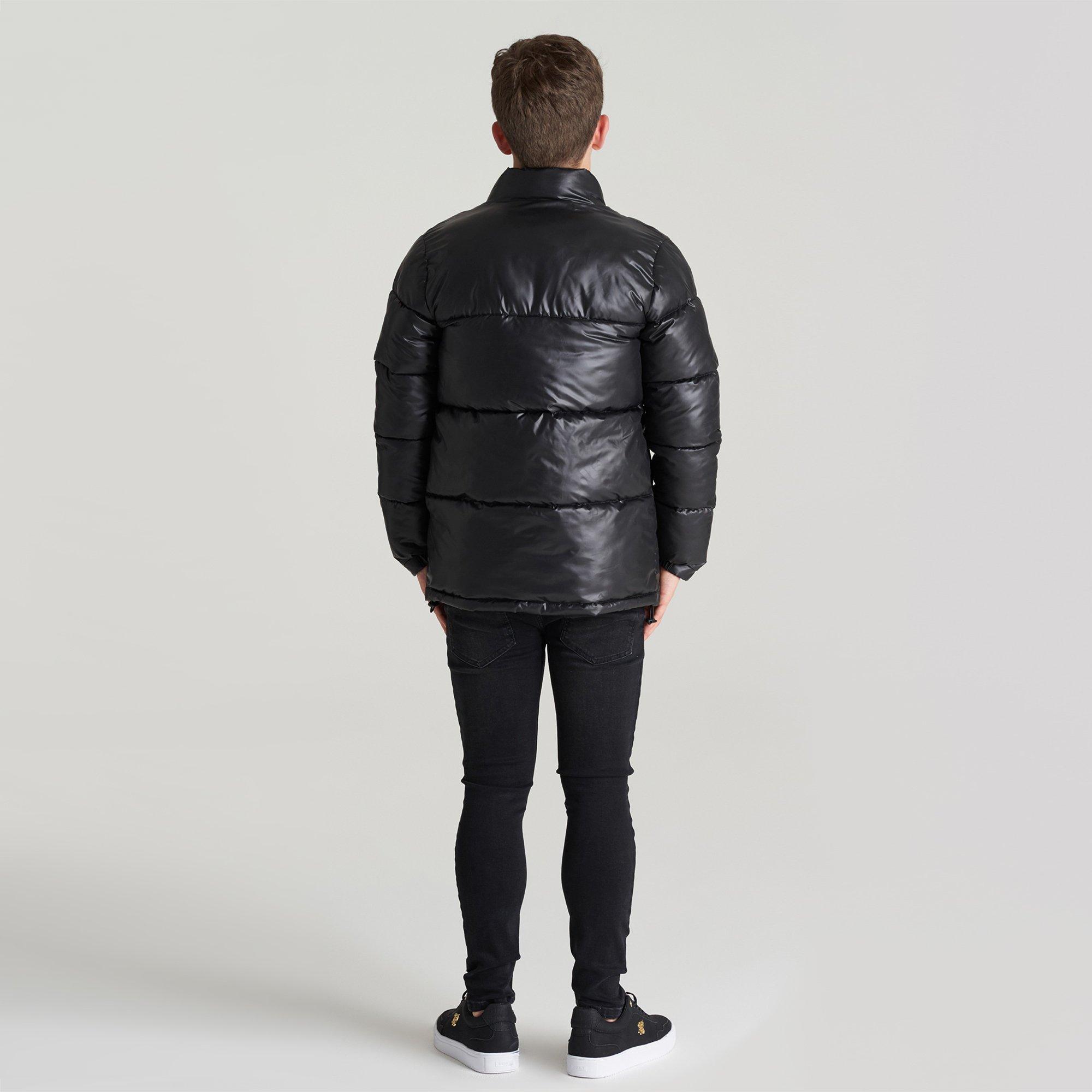 Crna - SikSilk - Shorts Puffer Jacket - 5