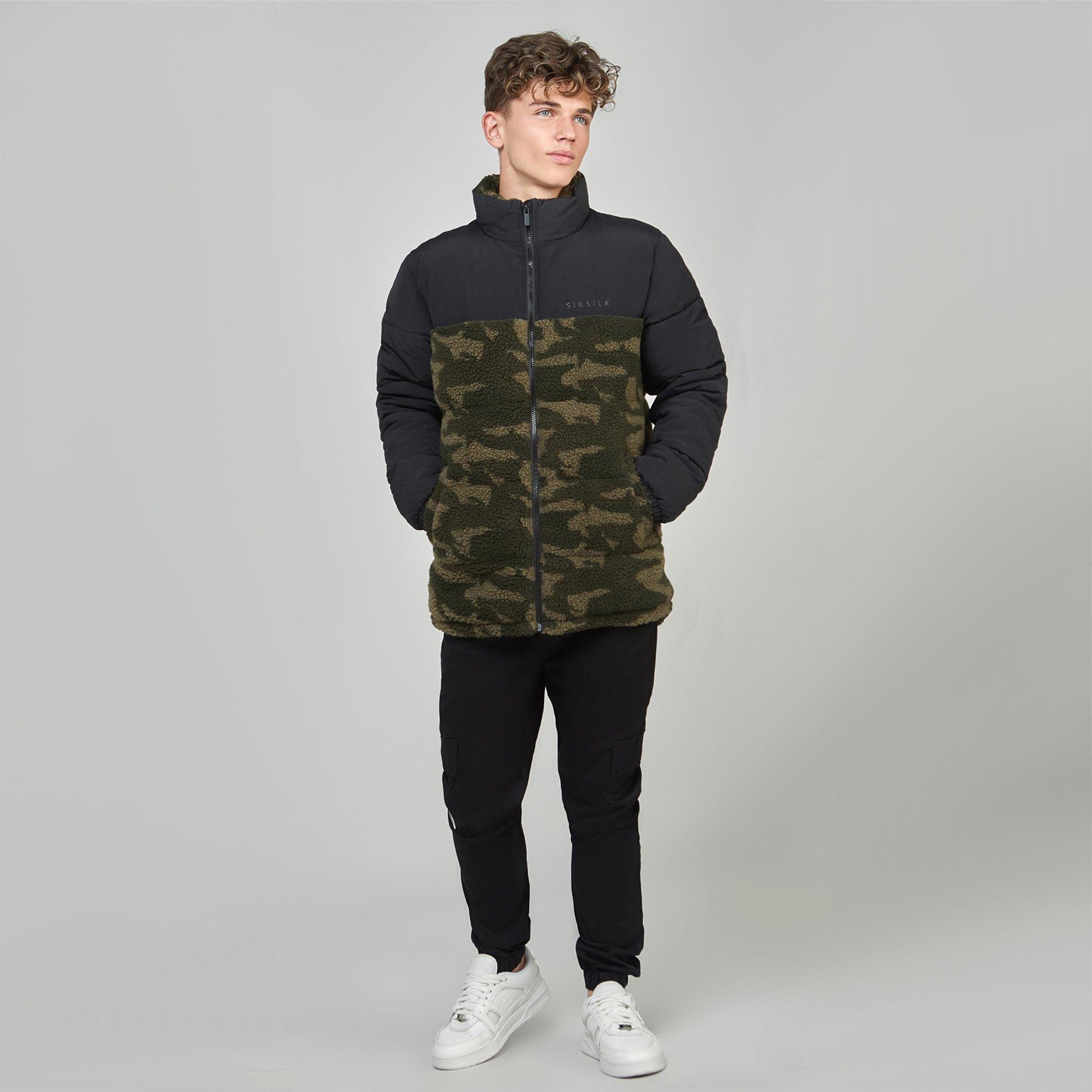 Nero - SikSilk - Quilted Short Puffer Jacket - 4