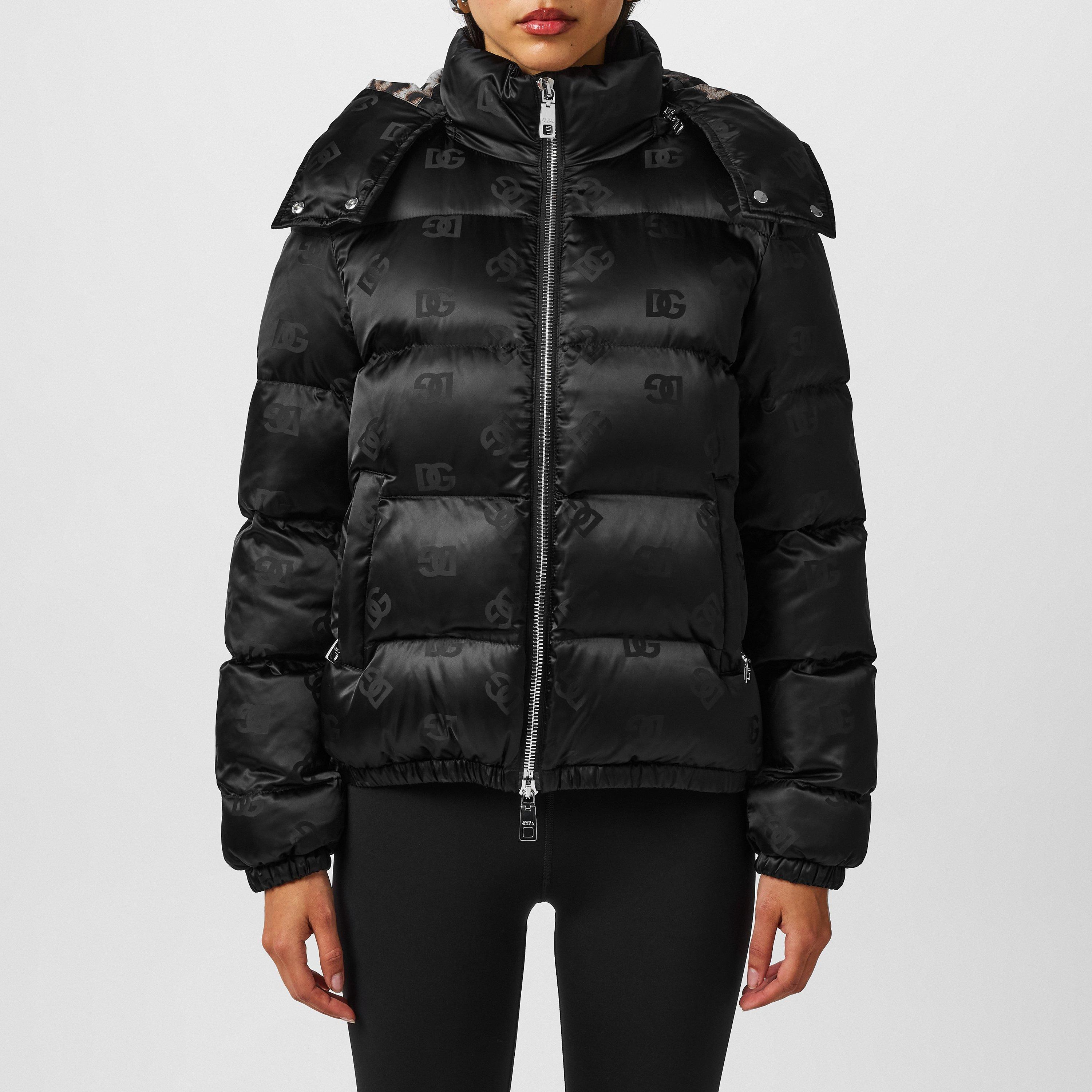 ジャケット・アウター DOLCE&GABBANA puffer jacket black 22797342_52838571_600.jpg