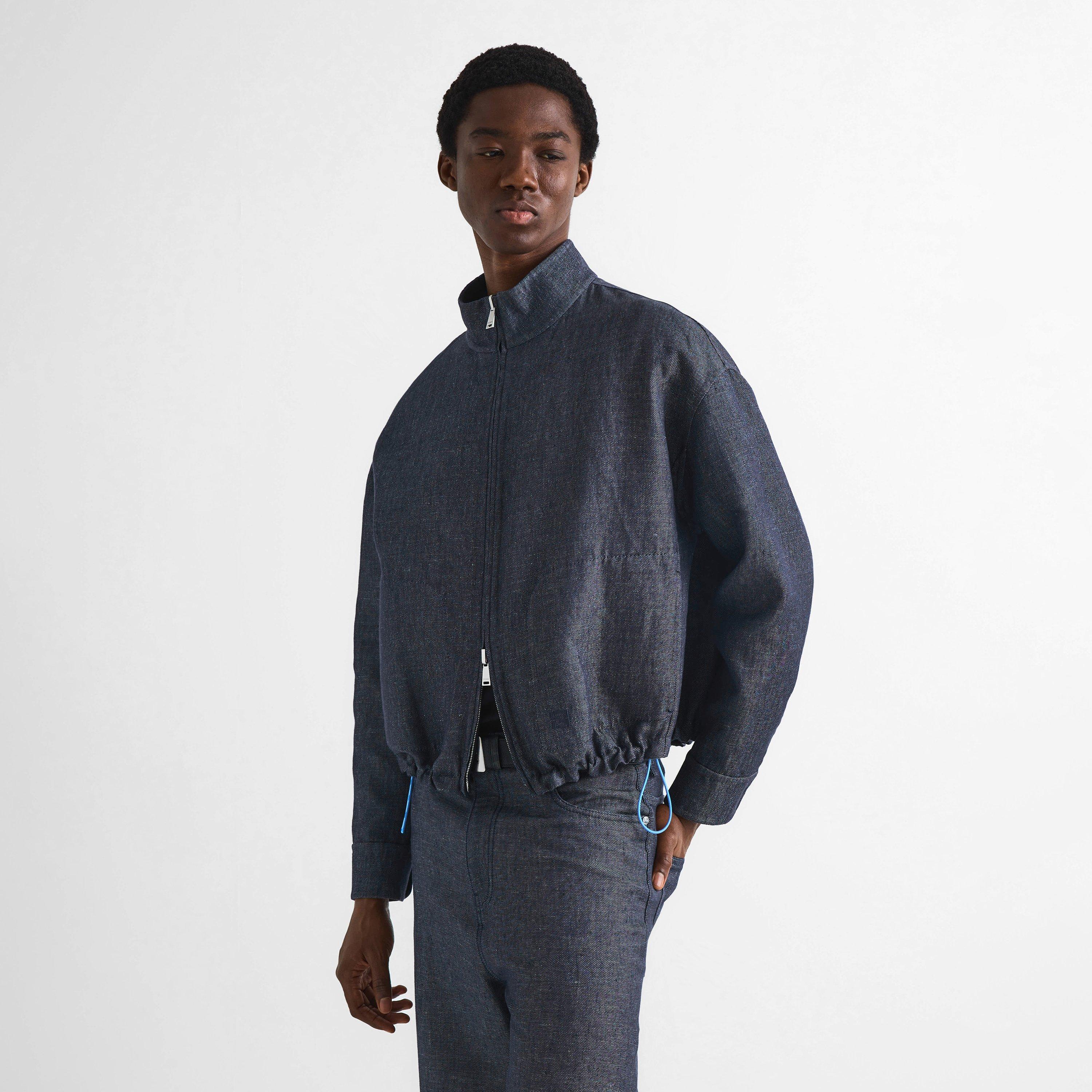 Blue - Fendi - Men's Denim Jacket - 3