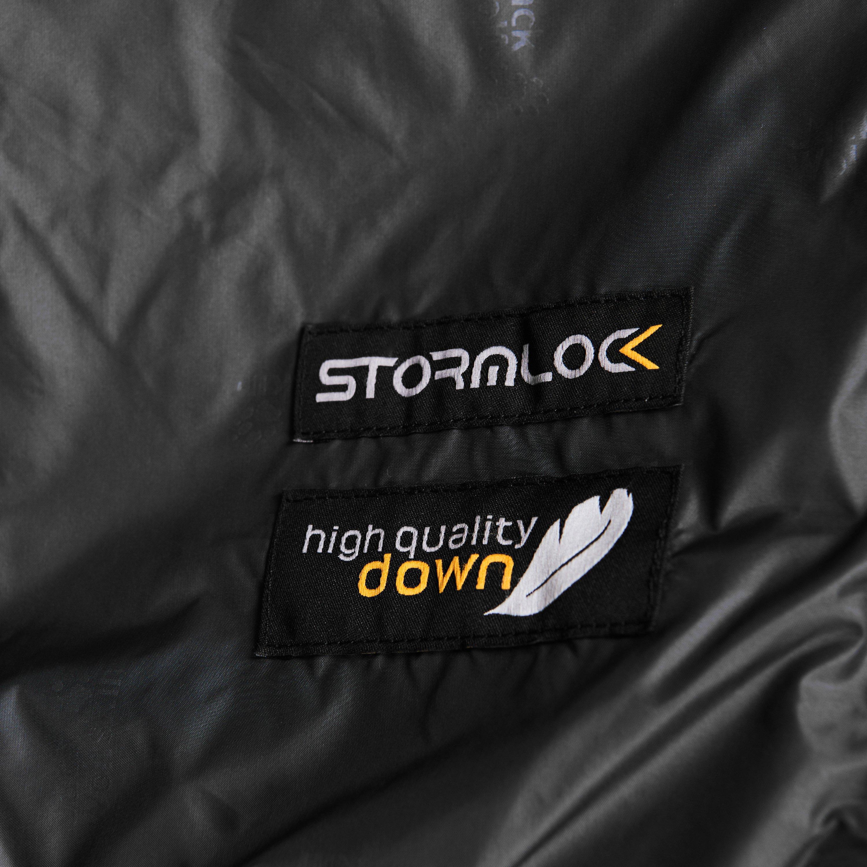 Zwart 6000 - Jack Wolfskin - Men's Helium Water Resistant Windproof Duck Down Long Sleeve Short Puffer Jacket - 6