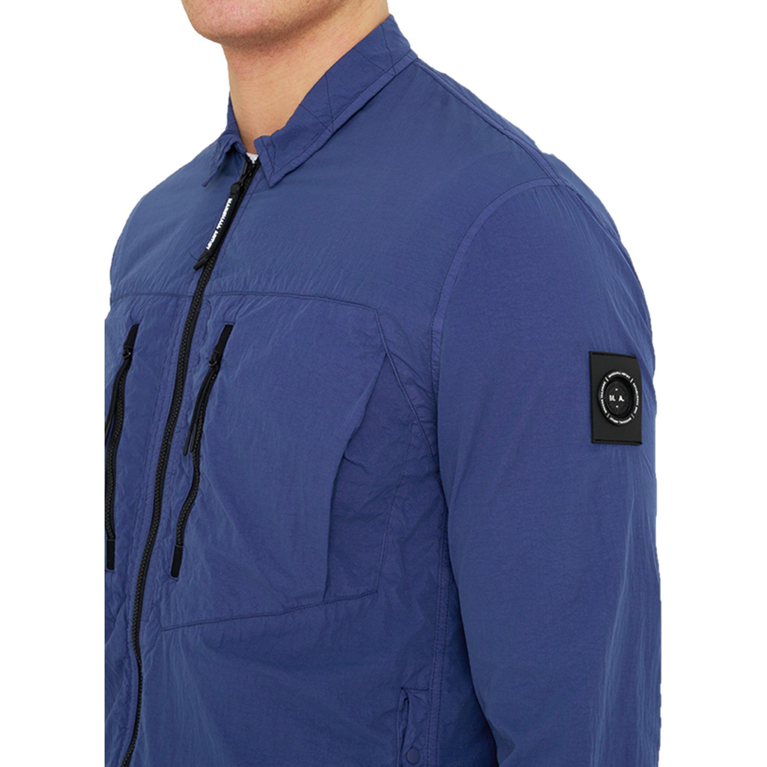 Blue - Marshall Artist - Nova Utility Overshirt - 3