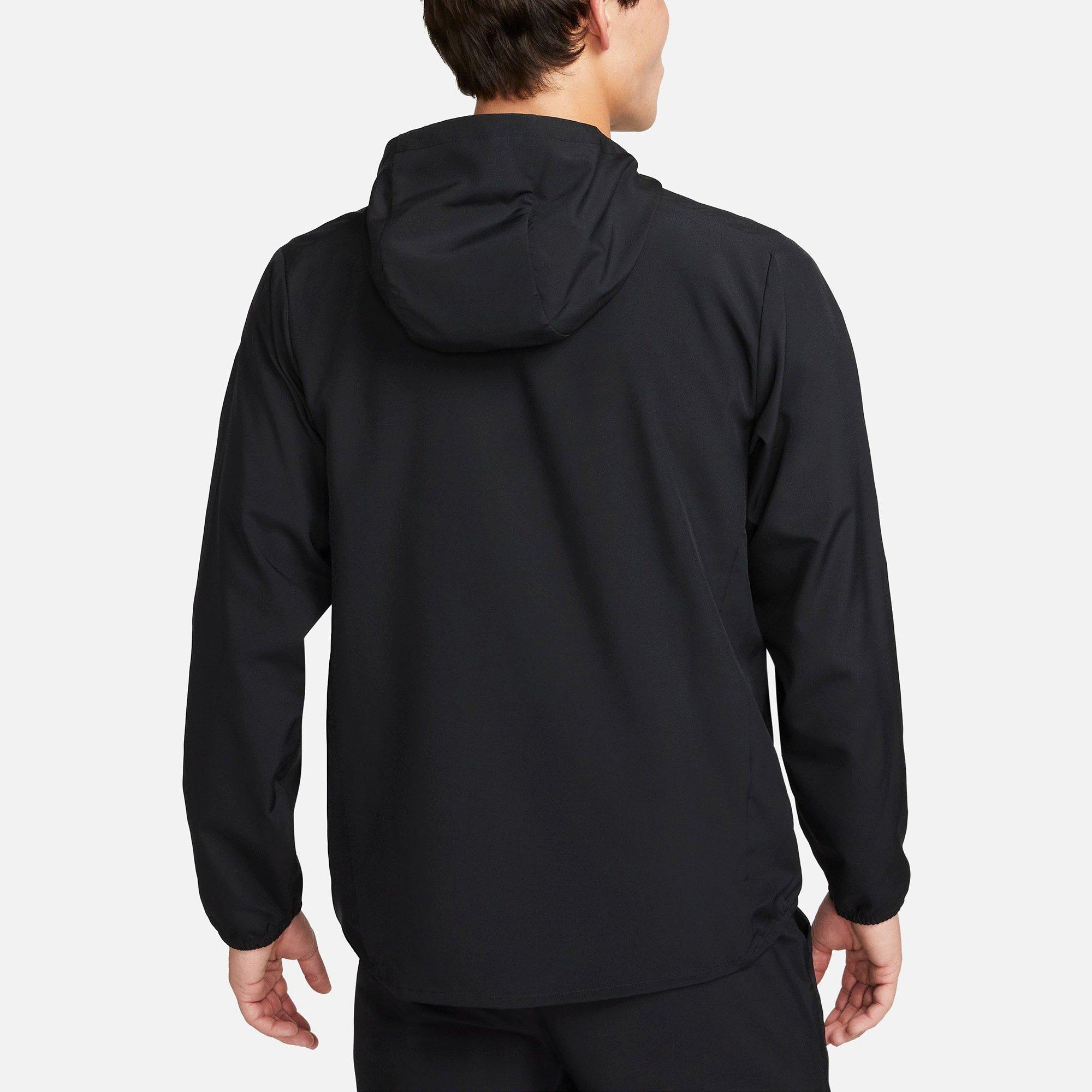 Black/Ref.Silv - Nike - Form Dri FIT Mens Hooded Versatile Performance Jacket - 2