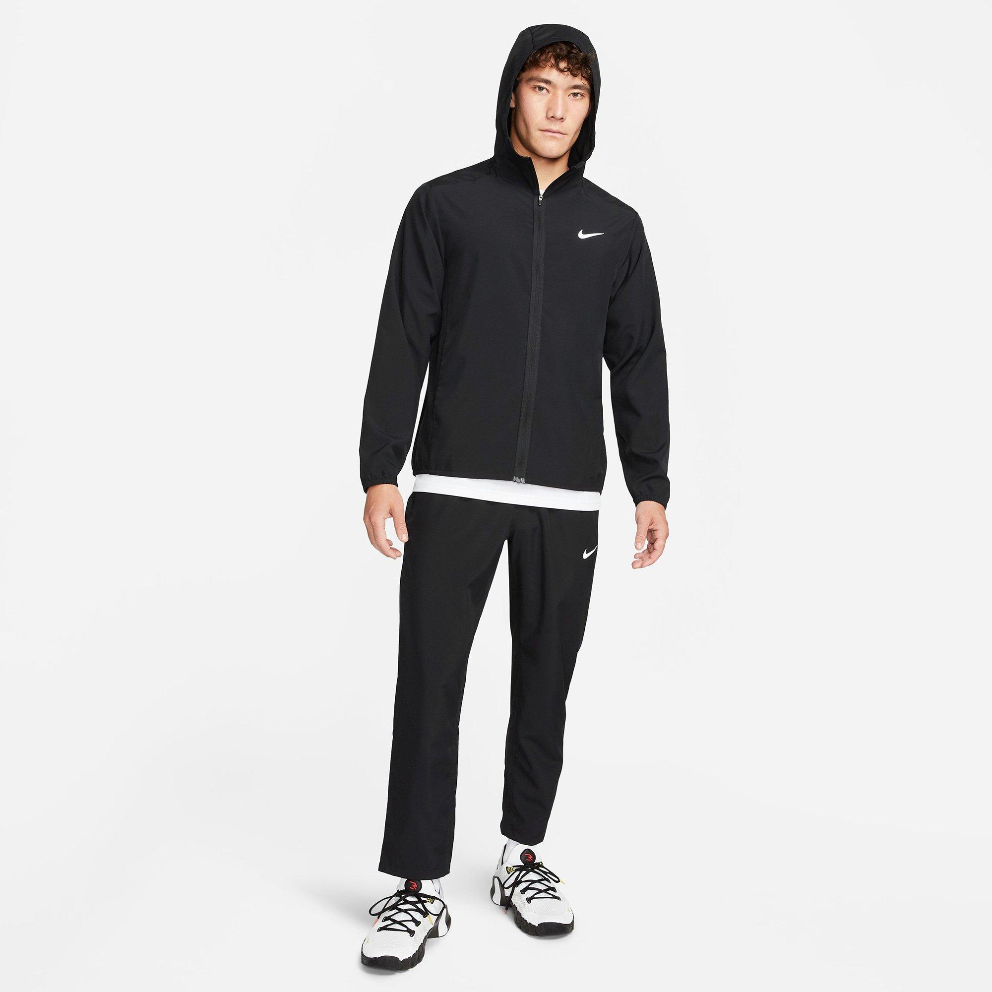 Black/Ref.Silv - Nike - Form Dri FIT Mens Hooded Versatile Performance Jacket - 7