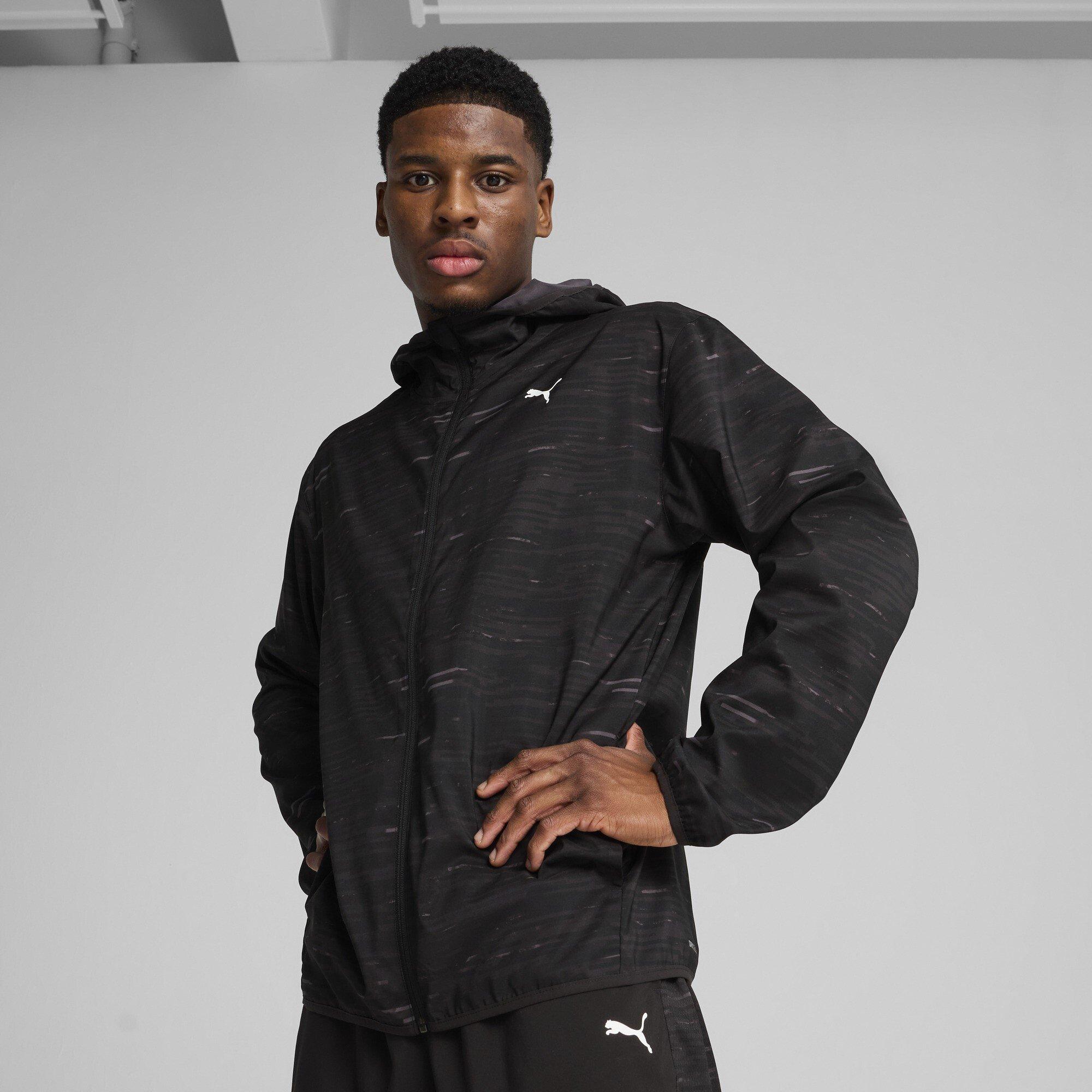 Puma Black - Puma - Ess All Over Print Performance Training Jacket - 2