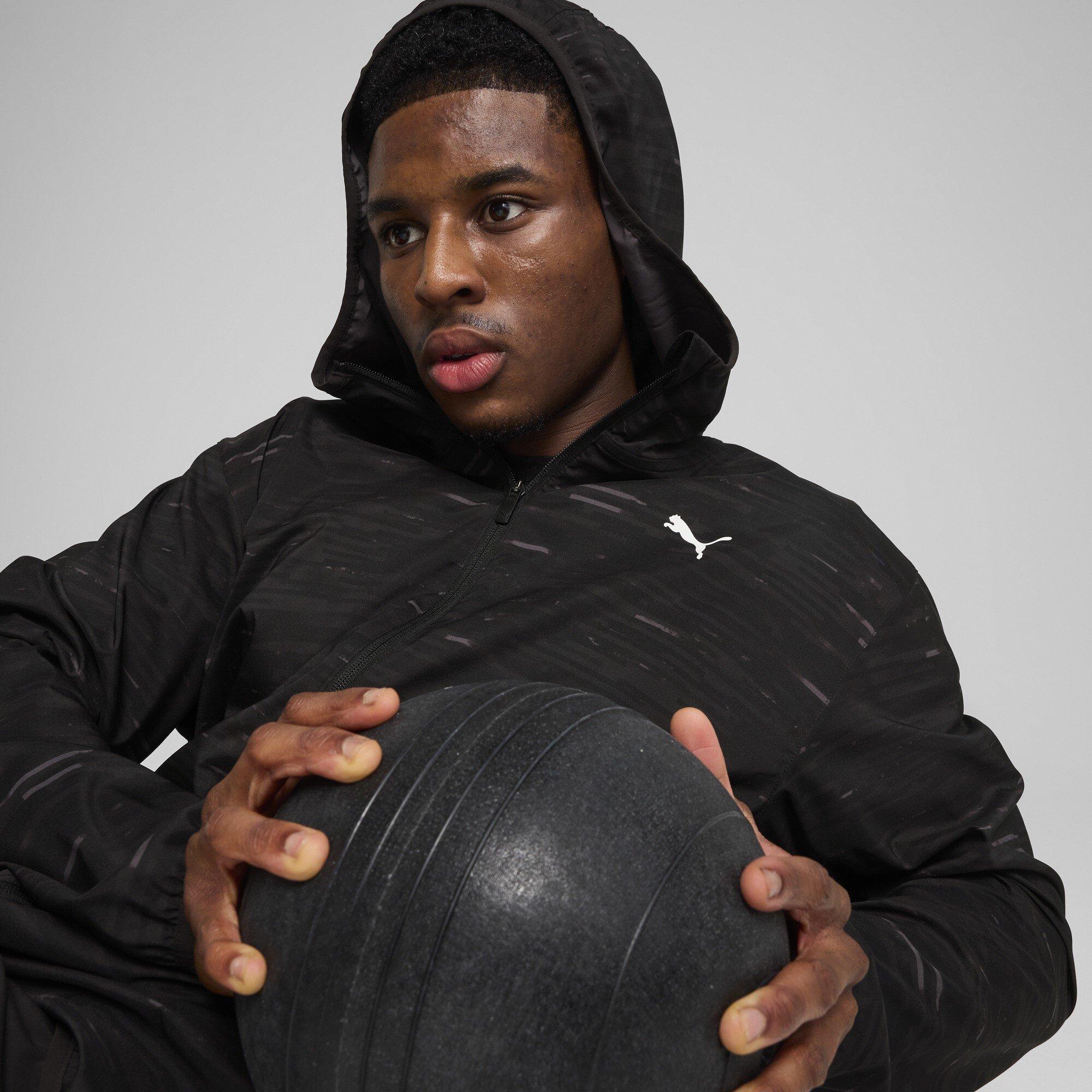 Puma Black - Puma - Ess All Over Print Performance Training Jacket - 3