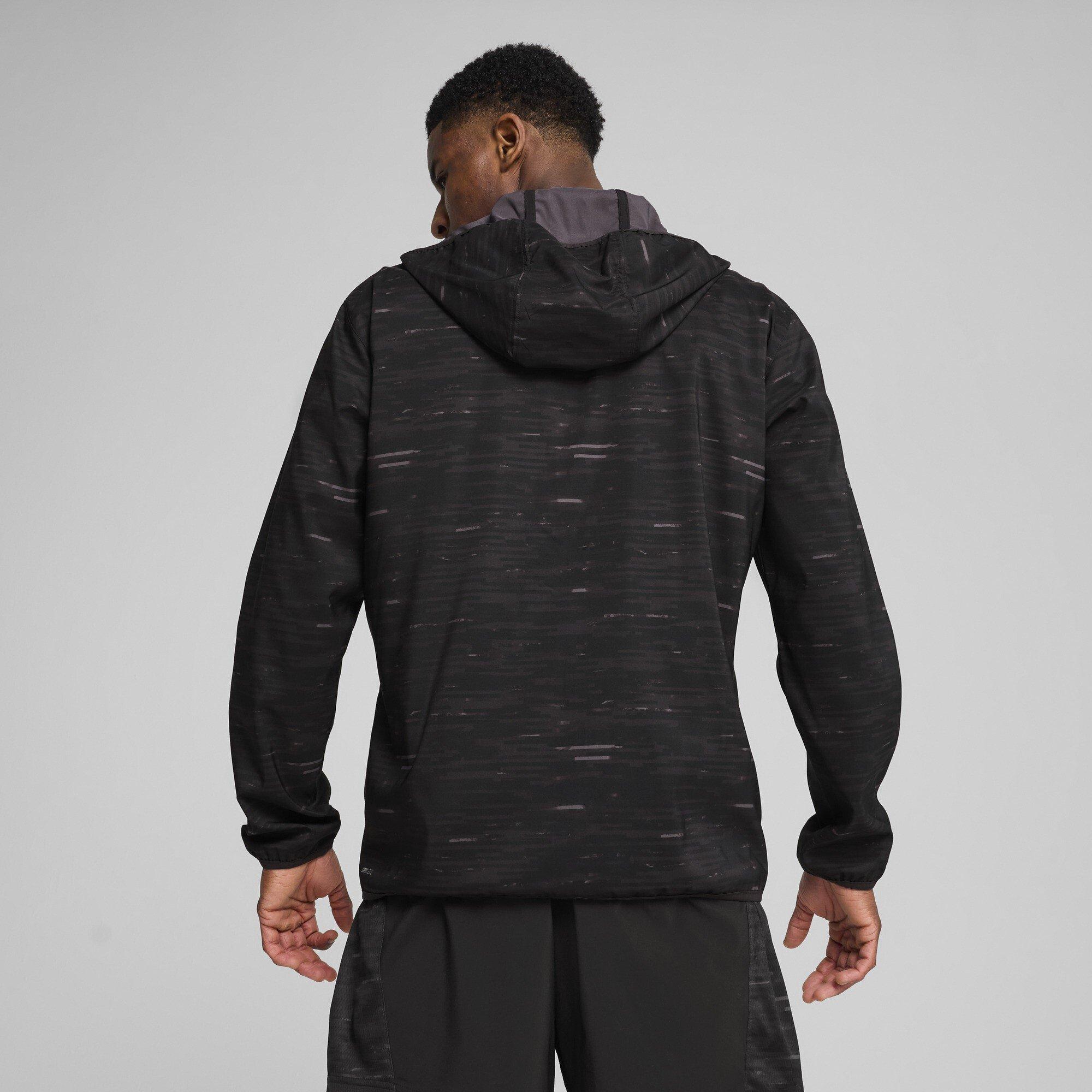 Puma Black - Puma - Ess All Over Print Performance Training Jacket - 5