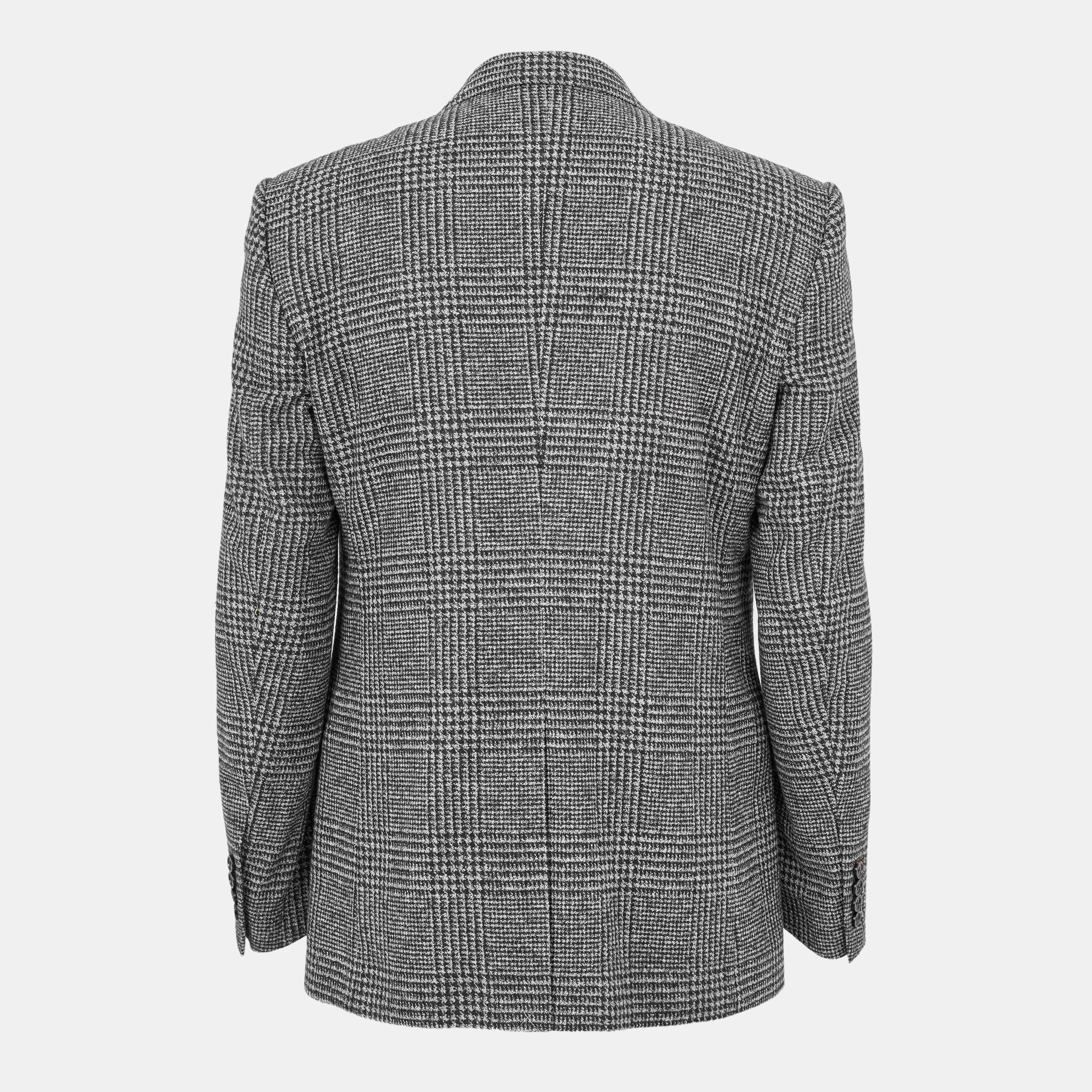 Check - Dolce and Gabbana - Men's Check Coach Jacket - 2