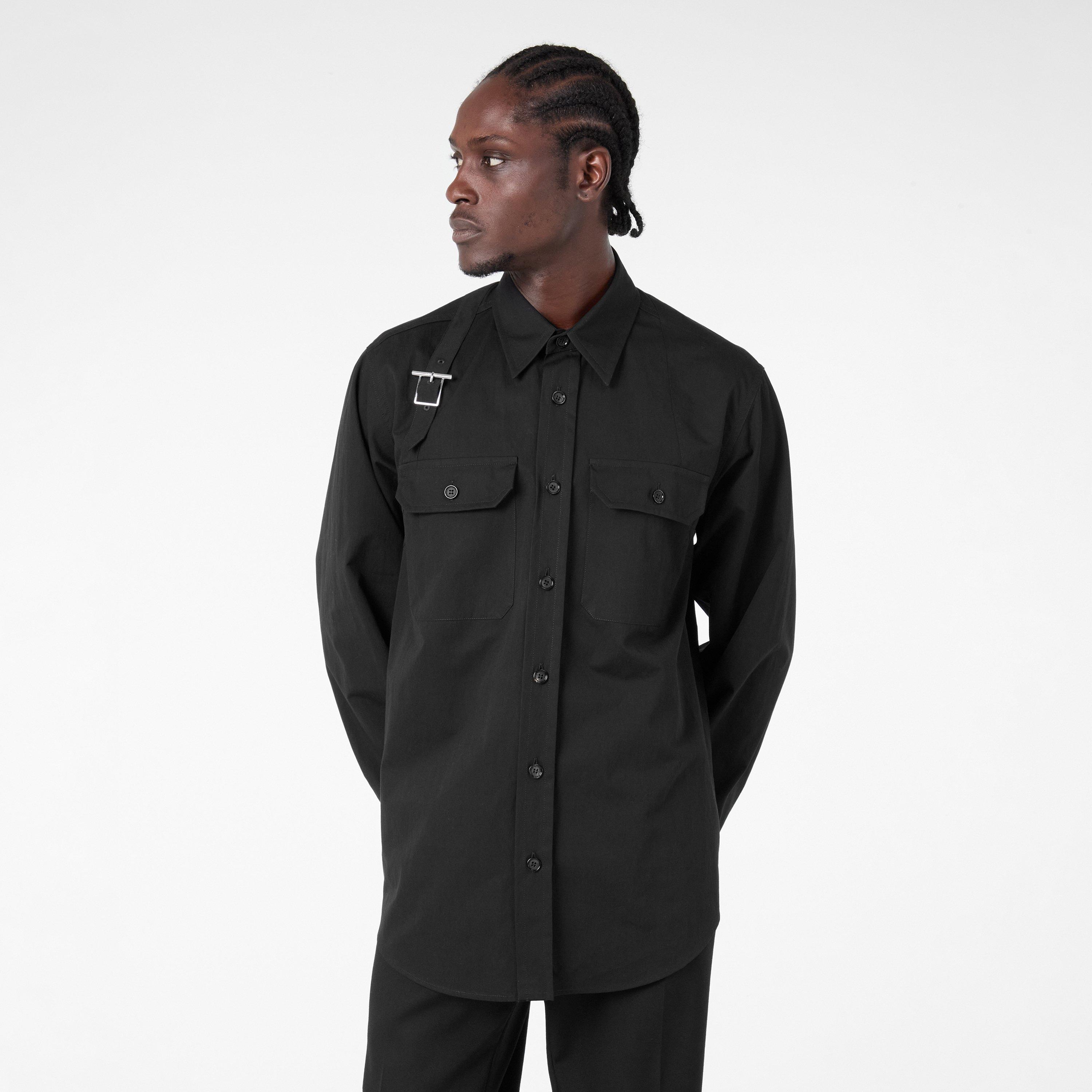 Black - Alexander McQueen - Men's  Overshirt - 3