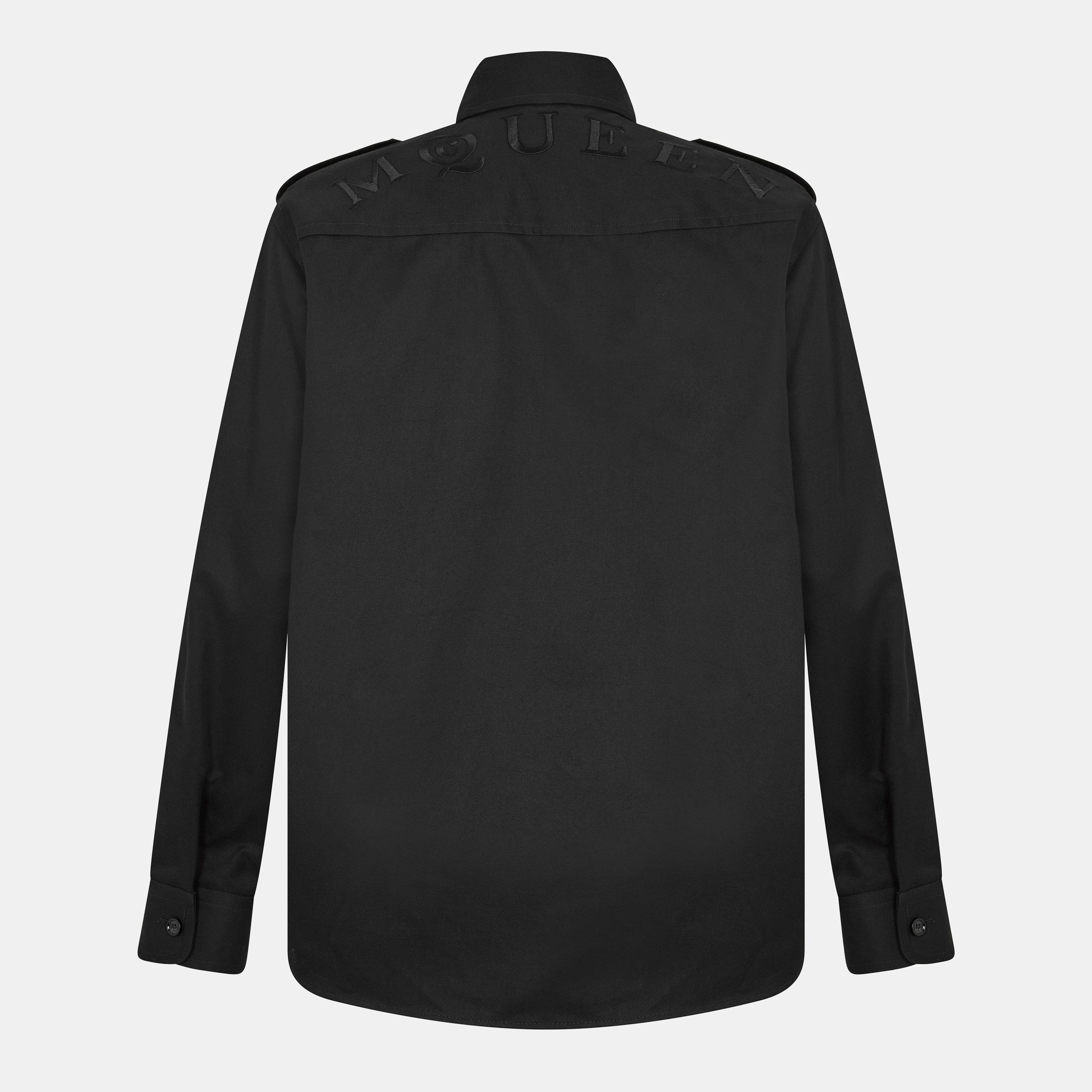 Black - Alexander McQueen - Men's  Overshirt - 2