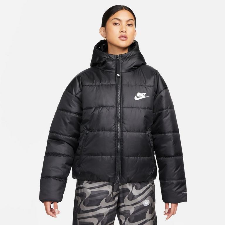 Noir - Nike - Sportswear Therma-FIT Repel Women's Synthetic-Fill Hooded Jacket - 1