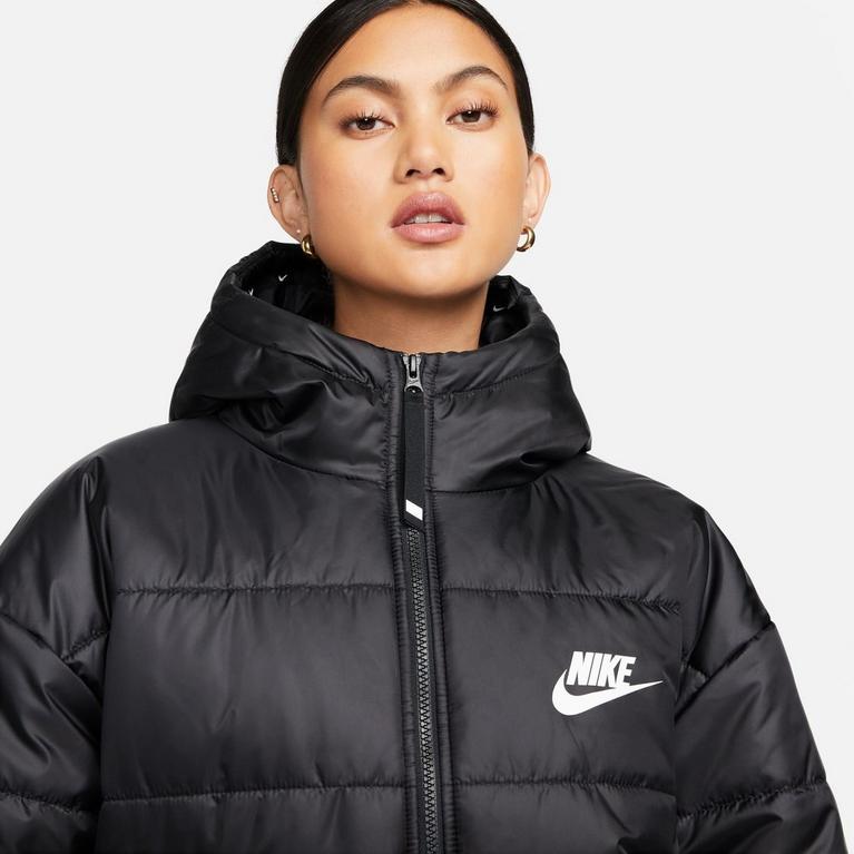 Noir - Nike - Sportswear Therma-FIT Repel Women's Synthetic-Fill Hooded Jacket - 3