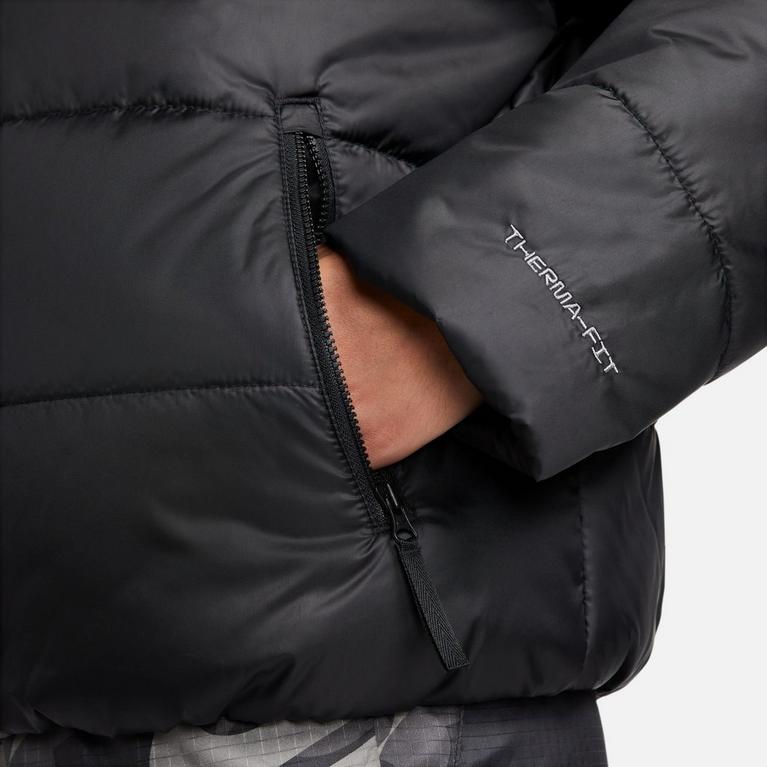 Noir - Nike - Sportswear Therma-FIT Repel Women's Synthetic-Fill Hooded Jacket - 4