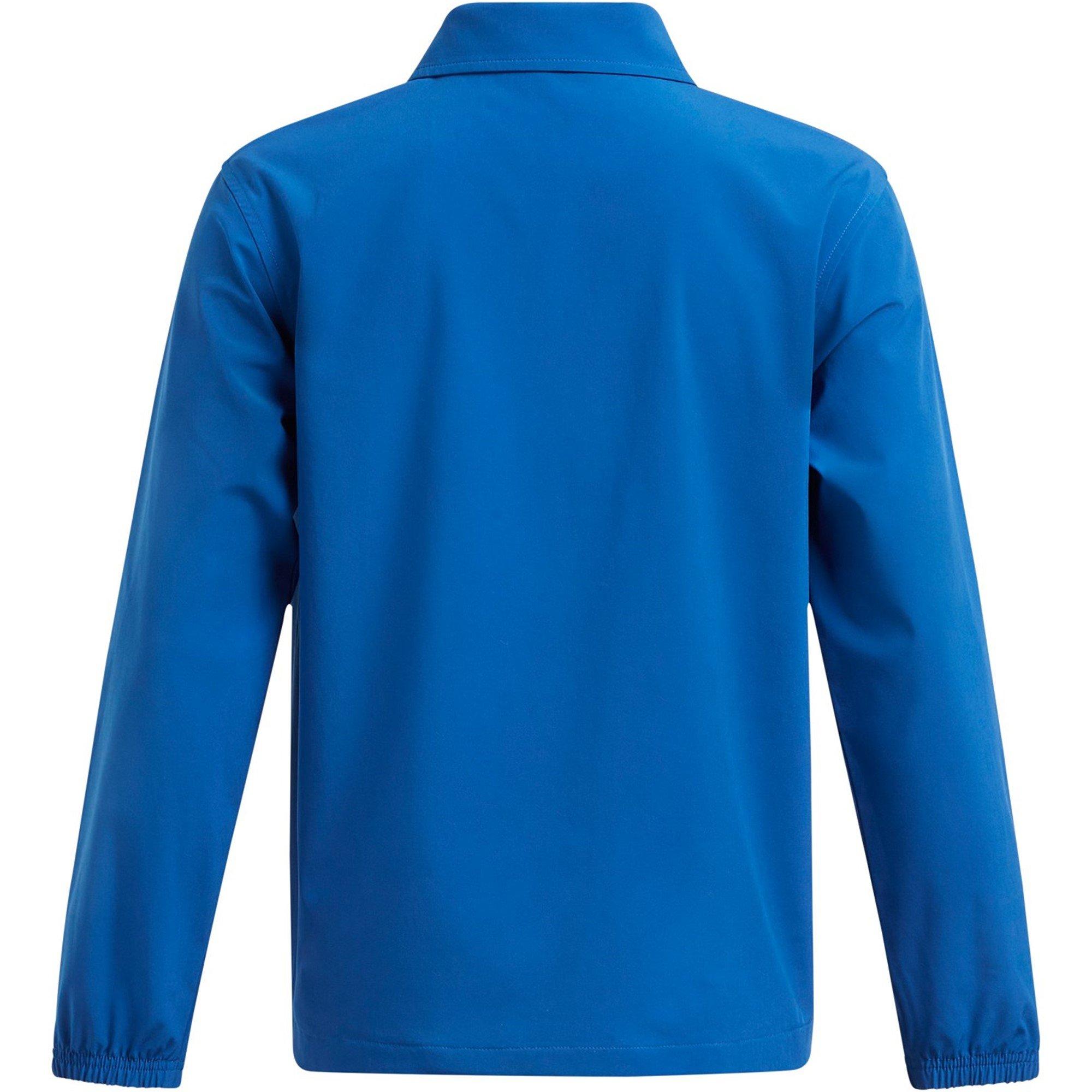 Blue - Under Armour - Kids' Icon Woven Lightweight Coach Jacket - 2