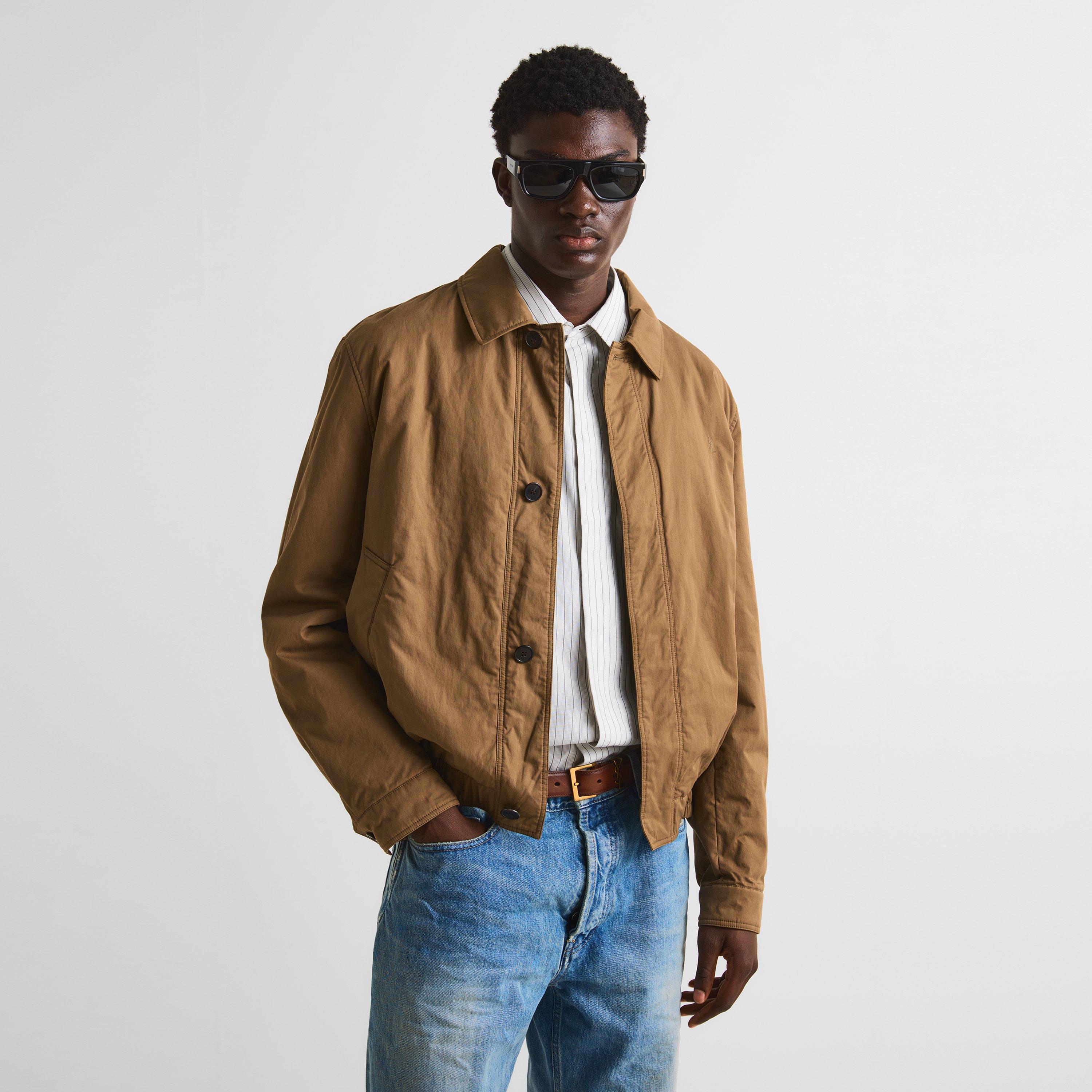 Beige - Saint Laurent - Men's Bomber Jacket - 3