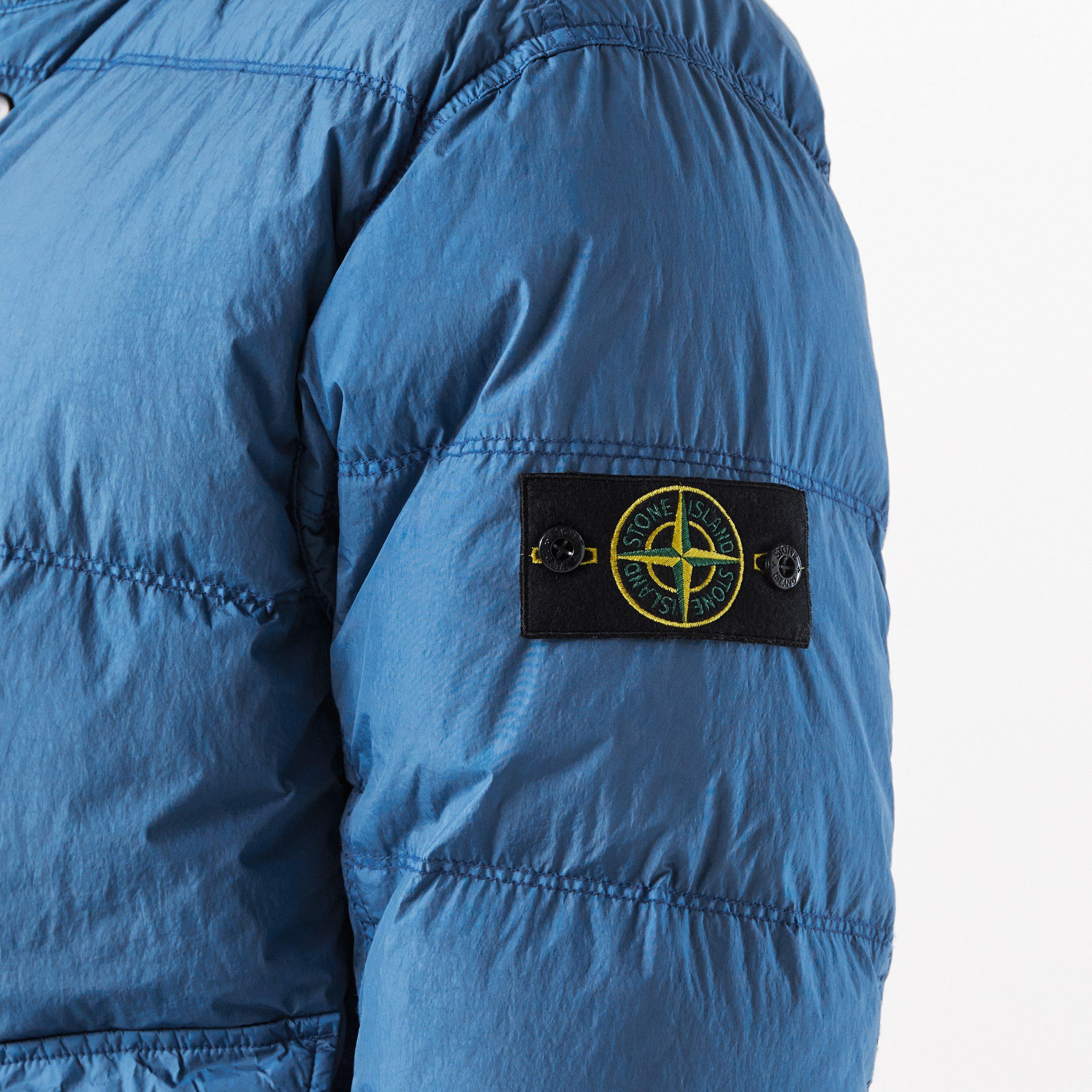 Blue Acc V002B - Stone Island - Men's Crinkle Reps Water Resistant Windproof Down Parka - 5