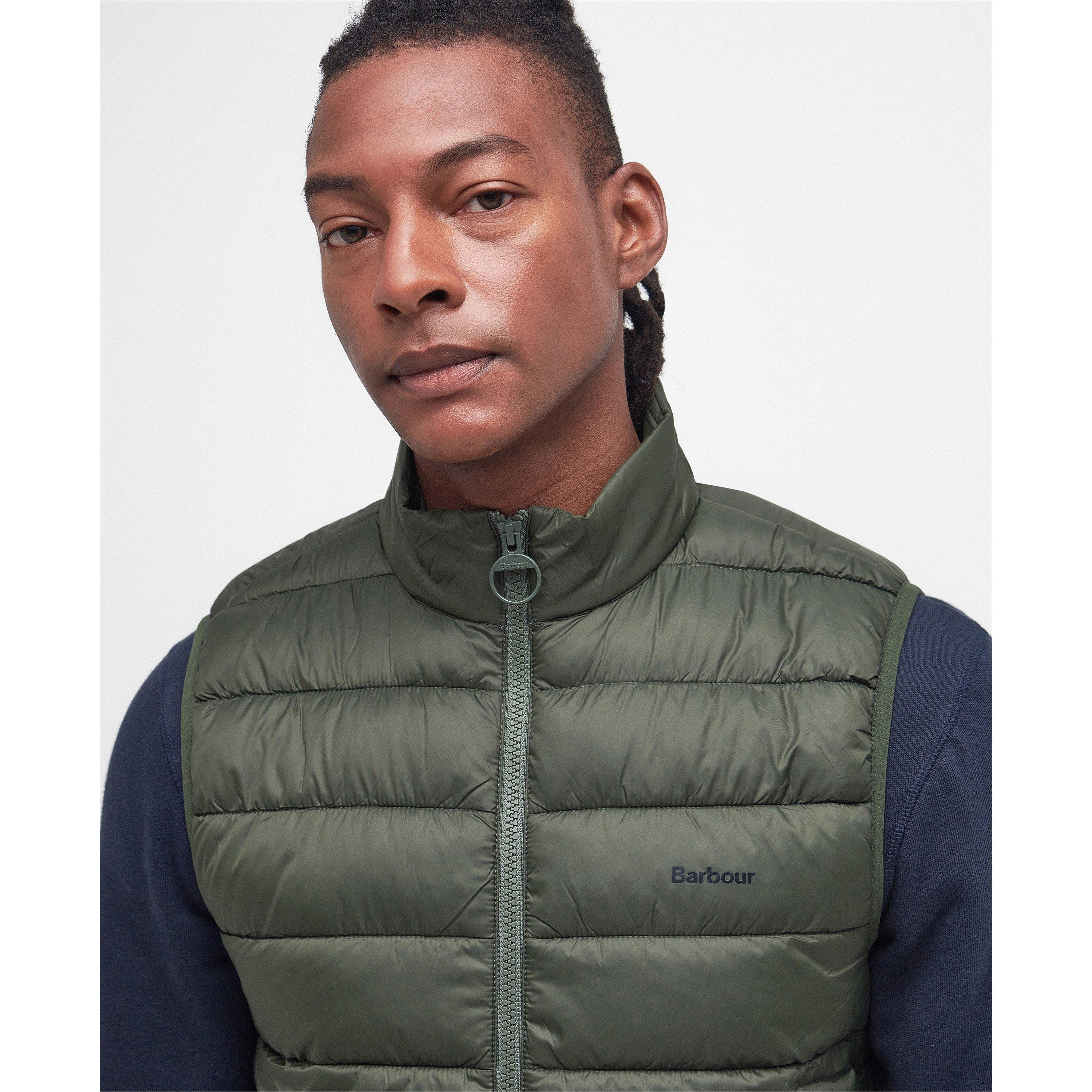 Olive - Barbour - Men's Bretby Full Zip Gilet - 3