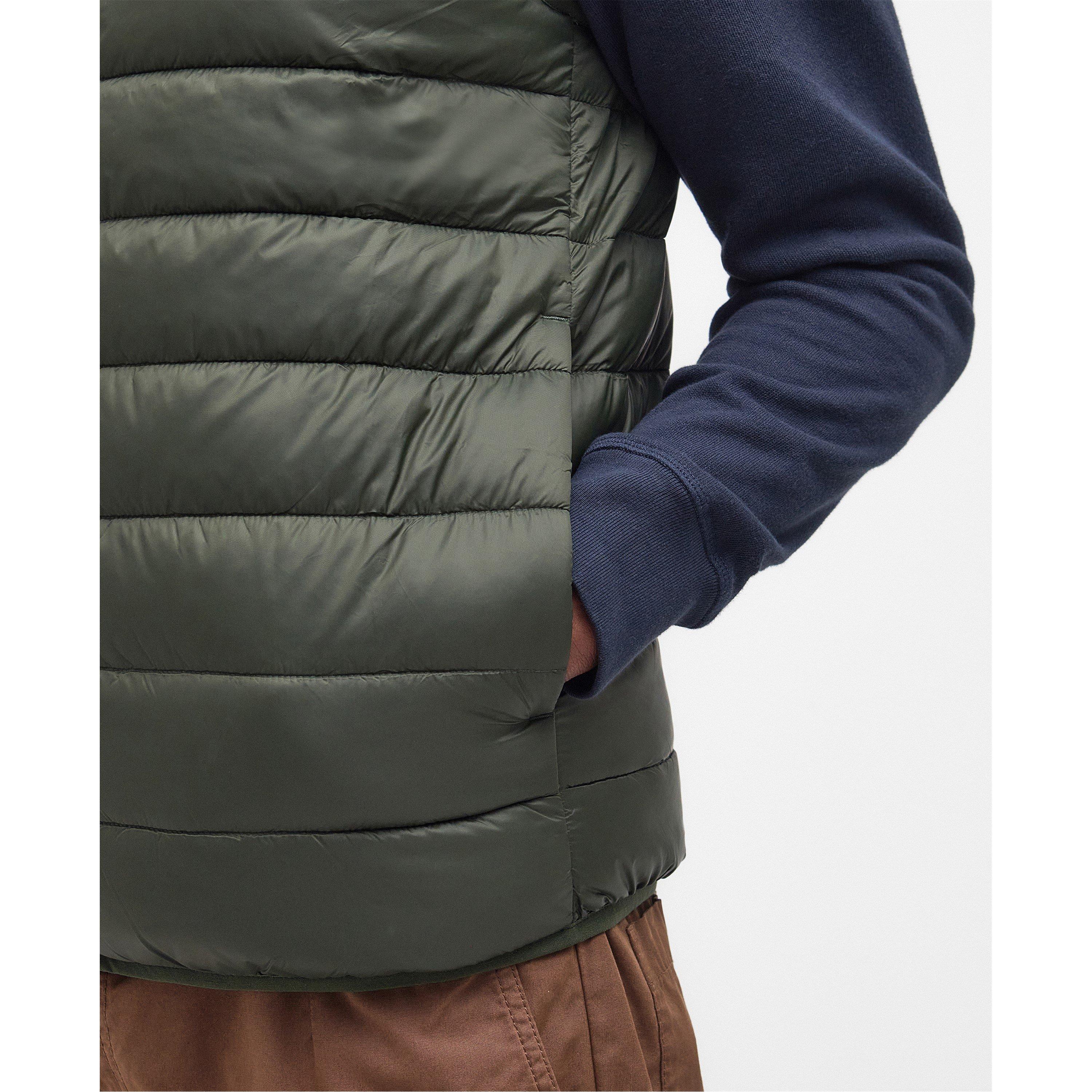 Olive - Barbour - Men's Bretby Full Zip Gilet - 4