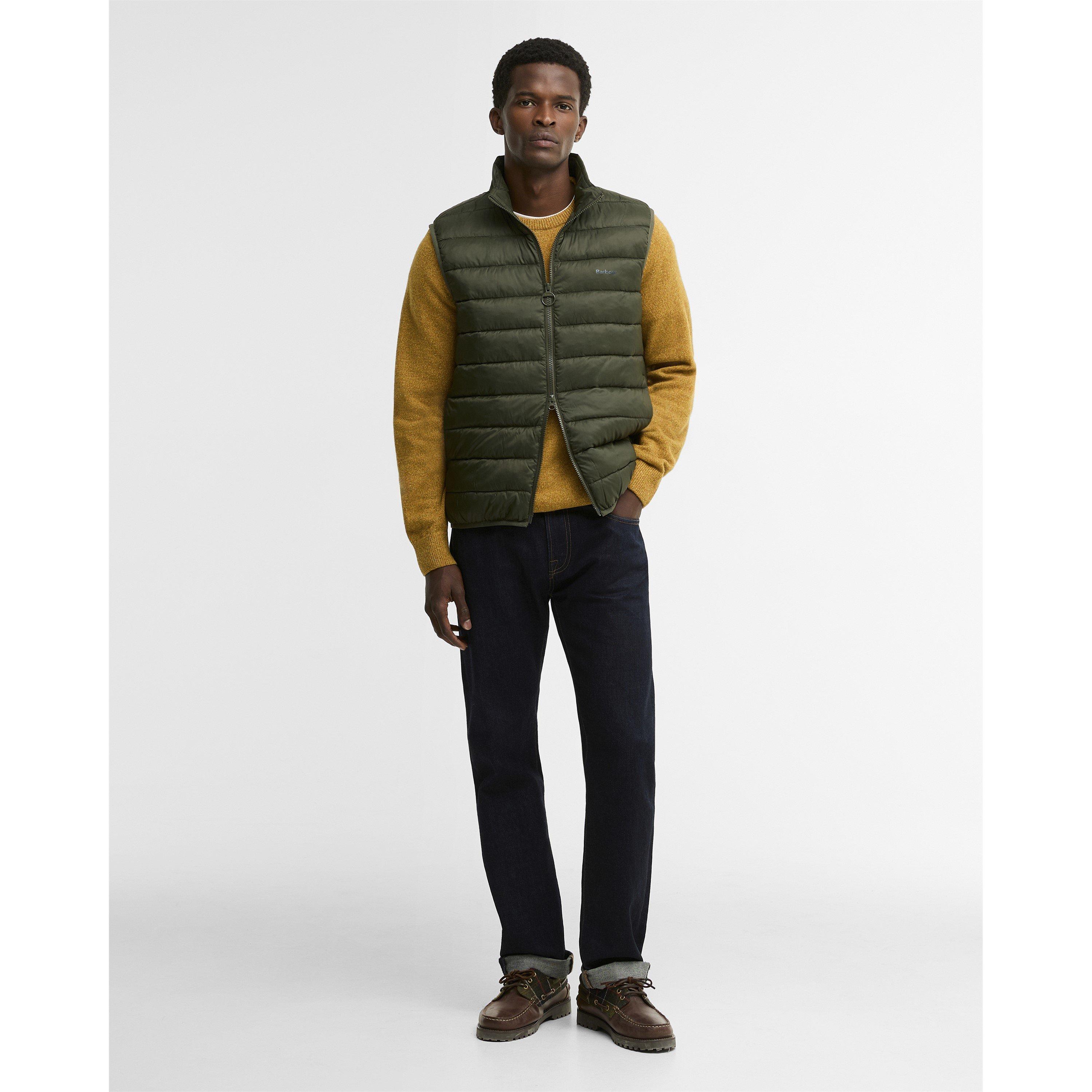 Olive OL51 - Barbour - Men's Bretby Full Zip Gilet - 7
